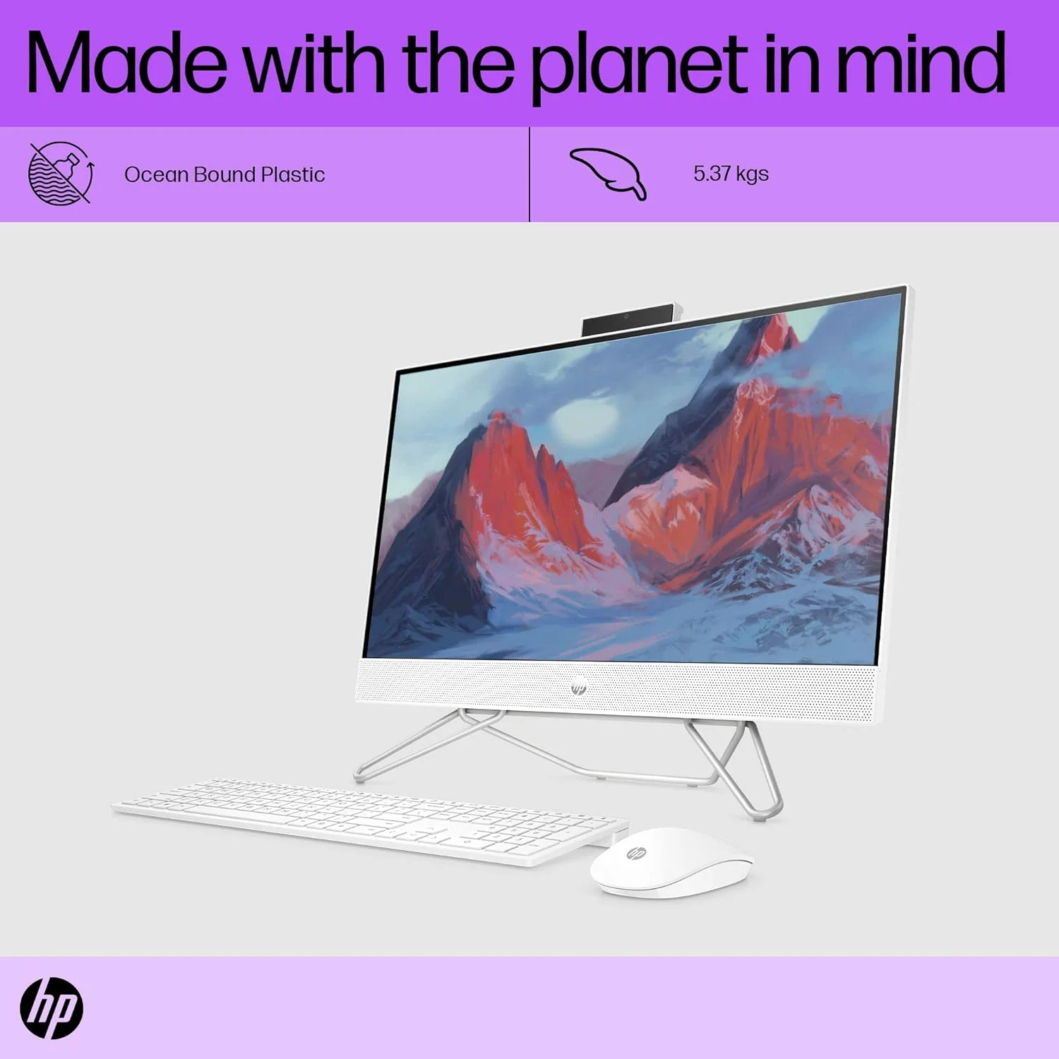 کامپیوتر همه کاره HP با پردازنده AMD Ryzen 3-3250U، صفحه نمایش 23.8 اینچی (60.5 سانتی متر) FHD، رم 8 گیگابایت، حافظه SSD 256 گیگابایت + هارد دیسک 1 ترابایت، دوربین FHD IR، گرافیک Radeon، کیبورد و ماوس بی سیم، ویندوز 11، MS Office، سفید برفی، مدل 24-cb0789in کامپیوتر همه کاره HP با پردازنده AMD Ryzen 3-3250U، صفحه نمایش 23.8 اینچی (60.5 سانتی متر) FHD، رم 8 گیگابایت، حافظه SSD 256 گیگابایت + هارد دیسک 1 ترابایت، دوربین FHD IR، گرافیک Radeon، کیبورد و ماوس بی سیم، ویندوز 11، MS Office، سفید برفی، مدل 24-cb0789in