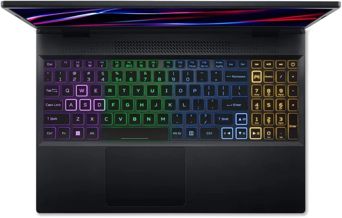 لپ تاپ گیمینگ Acer Nitro 5 AN515 با صفحه نمایش 15.6 اینچی FHD، پردازنده AMD Ryzen 7 6800H، رم 16 گیگابایتی DDR5، حافظه SSD 1 ترابایتی، کارت گرافیک 8 گیگابایتی NVidia GeForce RTX 3070Ti، ویندوز 11 هوم انگلیسی مشکی ابسیدین لپ تاپ گیمینگ Acer Nitro 5 AN515 با صفحه نمایش 15.6 اینچی FHD، پردازنده AMD Ryzen 7 6800H، رم 16 گیگابایتی DDR5، حافظه SSD 1 ترابایتی، کارت گرافیک 8 گیگابایتی NVidia GeForce RTX 3070Ti، ویندوز 11 هوم انگلیسی مشکی ابسیدین