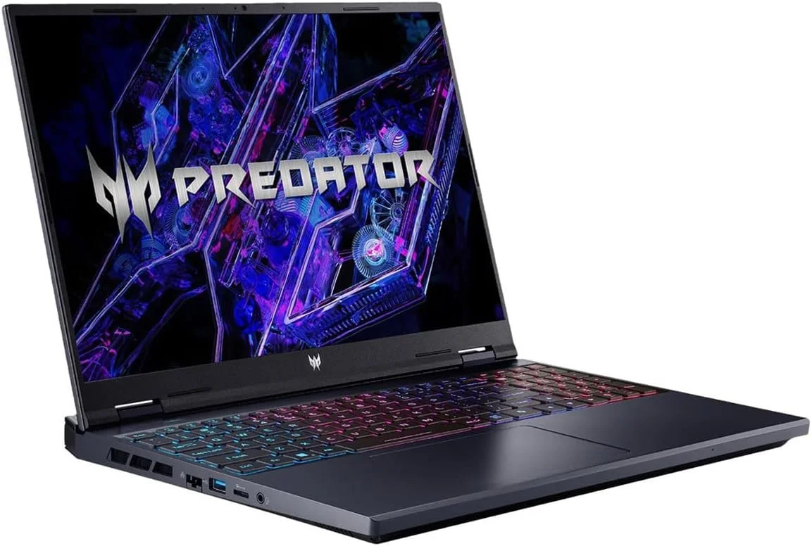 لپ تاپ گیمینگ ایسر Predator Helios Neo 16، نمایشگر 16 اینچی WUXGA 165Hz IPS، پردازنده Core i9-14900HX، کارت گرافیک GeForce RTX 4060، رم 16 گیگابایتی DDR5، حافظه 1 ترابایتی PCle 4.0، WiFi 6E، TB 4، کیبورد RGB 4 ناحیه ای، RJ45، کابل SPS HDMI، ویندوز 11 پرو لپ تاپ گیمینگ ایسر Predator Helios Neo 16، نمایشگر 16 اینچی WUXGA 165Hz IPS، پردازنده Core i9-14900HX، کارت گرافیک GeForce RTX 4060، رم 16 گیگابایتی DDR5، حافظه 1 ترابایتی PCle 4.0، WiFi 6E، TB 4، کیبورد RGB 4 ناحیه ای، RJ45، کابل SPS HDMI، ویندوز 11 پرو