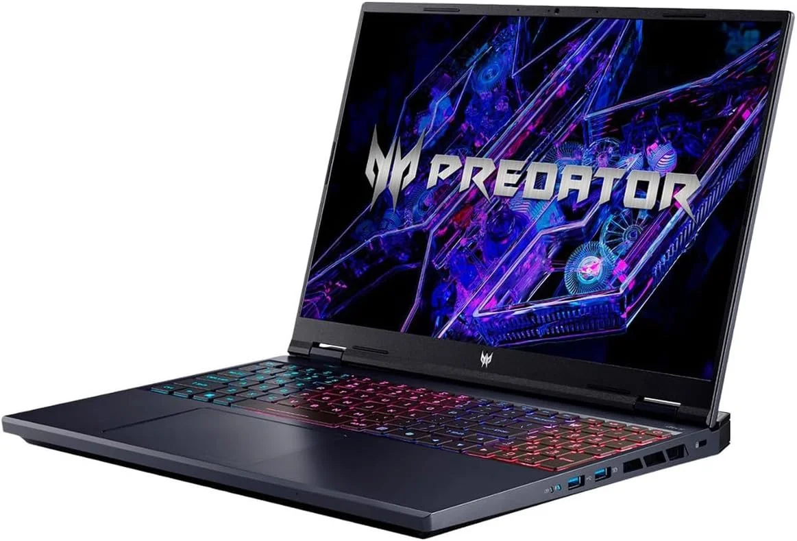 لپ تاپ گیمینگ ایسر Predator Helios Neo 16، نمایشگر 16 اینچی WUXGA 165Hz IPS، پردازنده Core i9-14900HX، کارت گرافیک GeForce RTX 4060، رم 16 گیگابایتی DDR5، حافظه 1 ترابایتی PCle 4.0، WiFi 6E، TB 4، کیبورد RGB 4 ناحیه ای، RJ45، کابل SPS HDMI، ویندوز 11 پرو لپ تاپ گیمینگ ایسر Predator Helios Neo 16، نمایشگر 16 اینچی WUXGA 165Hz IPS، پردازنده Core i9-14900HX، کارت گرافیک GeForce RTX 4060، رم 16 گیگابایتی DDR5، حافظه 1 ترابایتی PCle 4.0، WiFi 6E، TB 4، کیبورد RGB 4 ناحیه ای، RJ45، کابل SPS HDMI، ویندوز 11 پرو