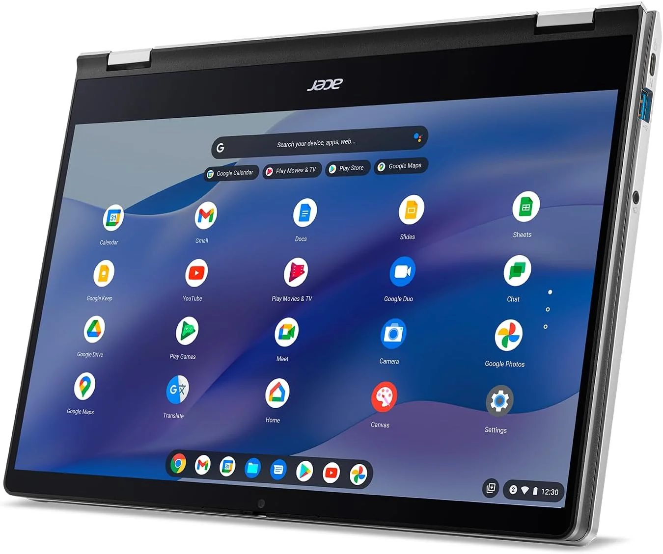 لپ تاپ Acer Chromebook Spin 514 CP514-3HH-R6VK | AMD Ryzen 5 5625C | صفحه نمایش لمسی 14 اینچی FHD IPS | 8 گیگابایت LPDDR4X | 128 گیگابایت eMMC | Wi-Fi 6 | وب کم FHD | پورت HDMI | صفحه کلید با نور پس زمینه | Chrome OS | کیف لپ تاپ Acer Chromebook Spin 514 CP514-3HH-R6VK | AMD Ryzen 5 5625C | صفحه نمایش لمسی 14 اینچی FHD IPS | 8 گیگابایت LPDDR4X | 128 گیگابایت eMMC | Wi-Fi 6 | وب کم FHD | پورت HDMI | صفحه کلید با نور پس زمینه | Chrome OS | کیف
