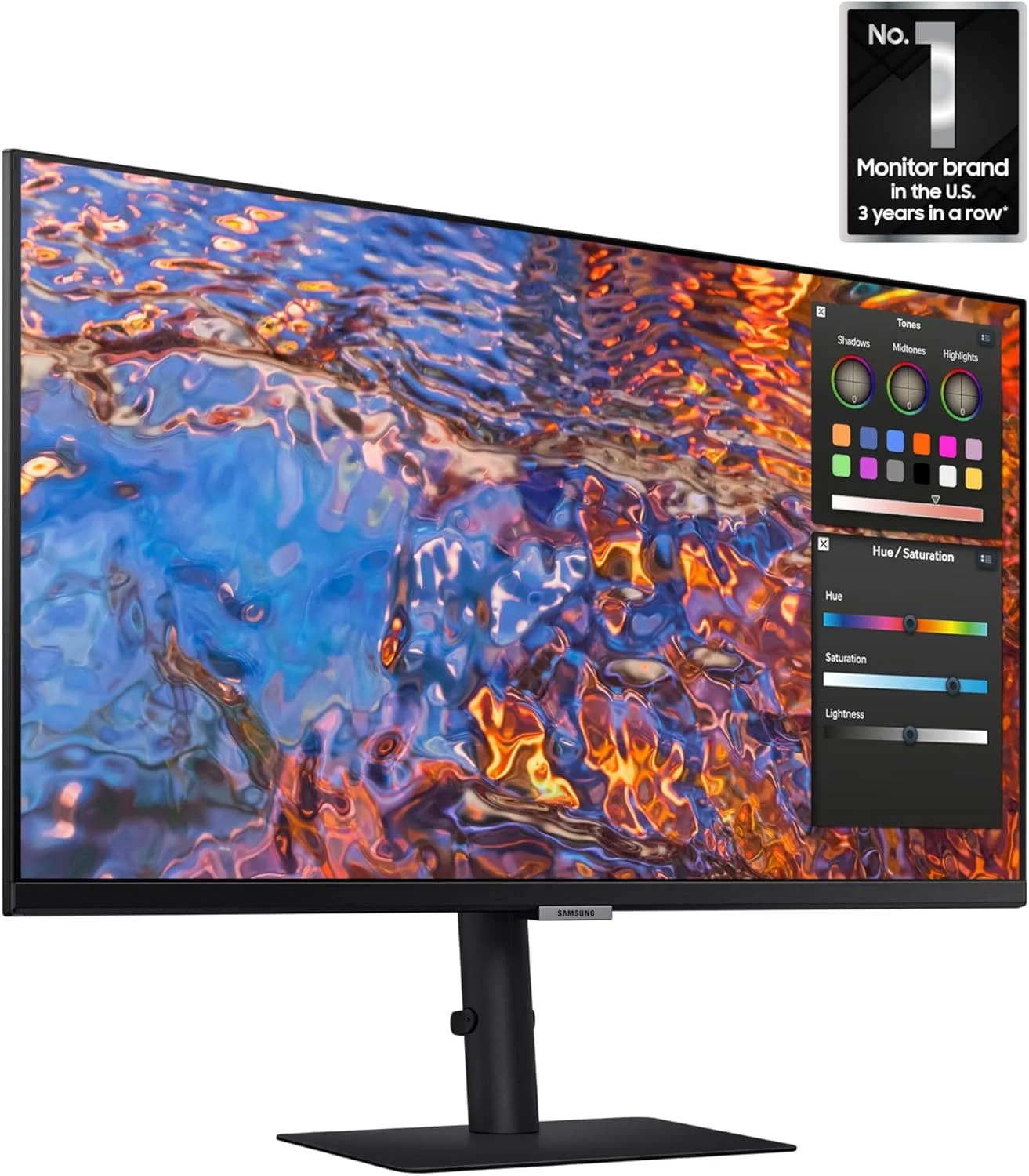 مانیتور 27 اینچی سامسونگ Viewfinity S80 با رزولوشن 4K، مناسب کسب و کار، مشکی