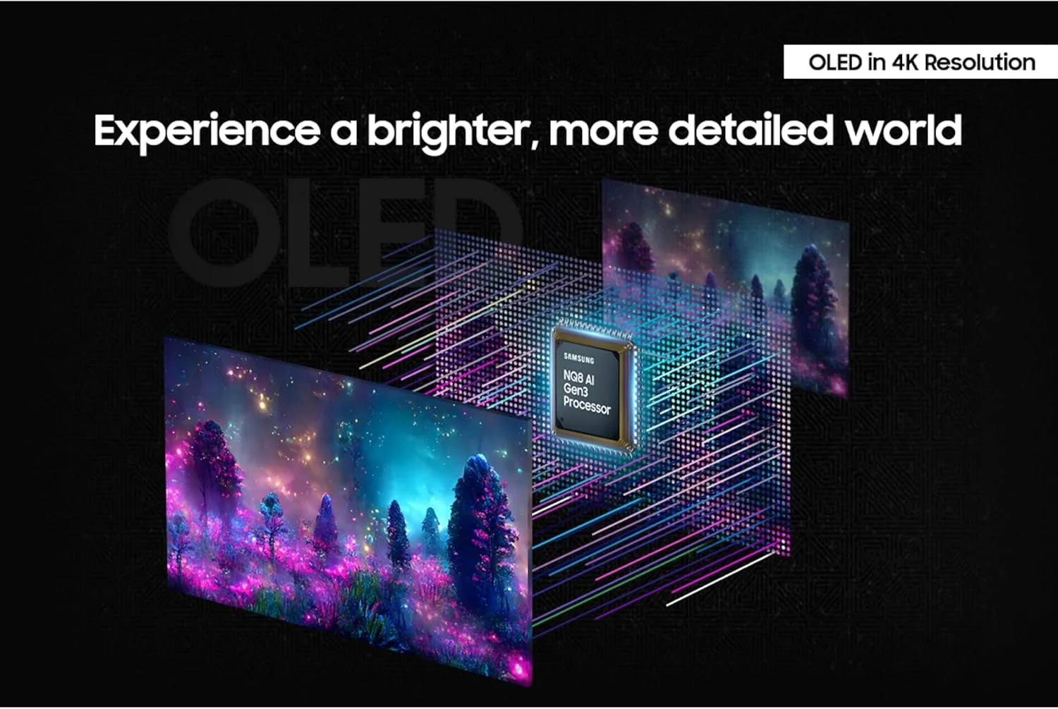 مانیتور گیمینگ هوشمند 32 اینچی SAMSUNG Odyssey OLED G8 (G80SD) سری 4K UHD، نرخ نوسازی 240 هرتز، زمان پاسخگویی 0.03 میلی‌ثانیه، صفحه نمایش بدون بازتاب نور، Gaming Hub، طراحی فلزی شیک قابل تنظیم، LS32DG802SNXZA، 2024