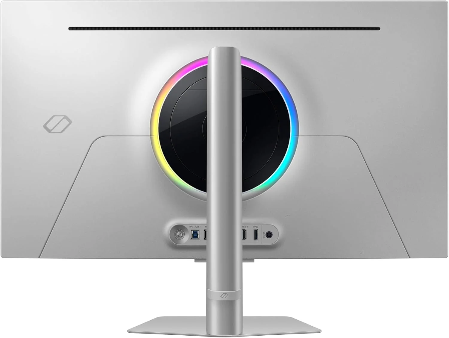 مانیتور گیمینگ هوشمند 32 اینچی SAMSUNG Odyssey OLED G8 (G80SD) سری 4K UHD، نرخ نوسازی 240 هرتز، زمان پاسخگویی 0.03 میلی‌ثانیه، صفحه نمایش بدون بازتاب نور، Gaming Hub، طراحی فلزی شیک قابل تنظیم، LS32DG802SNXZA، 2024