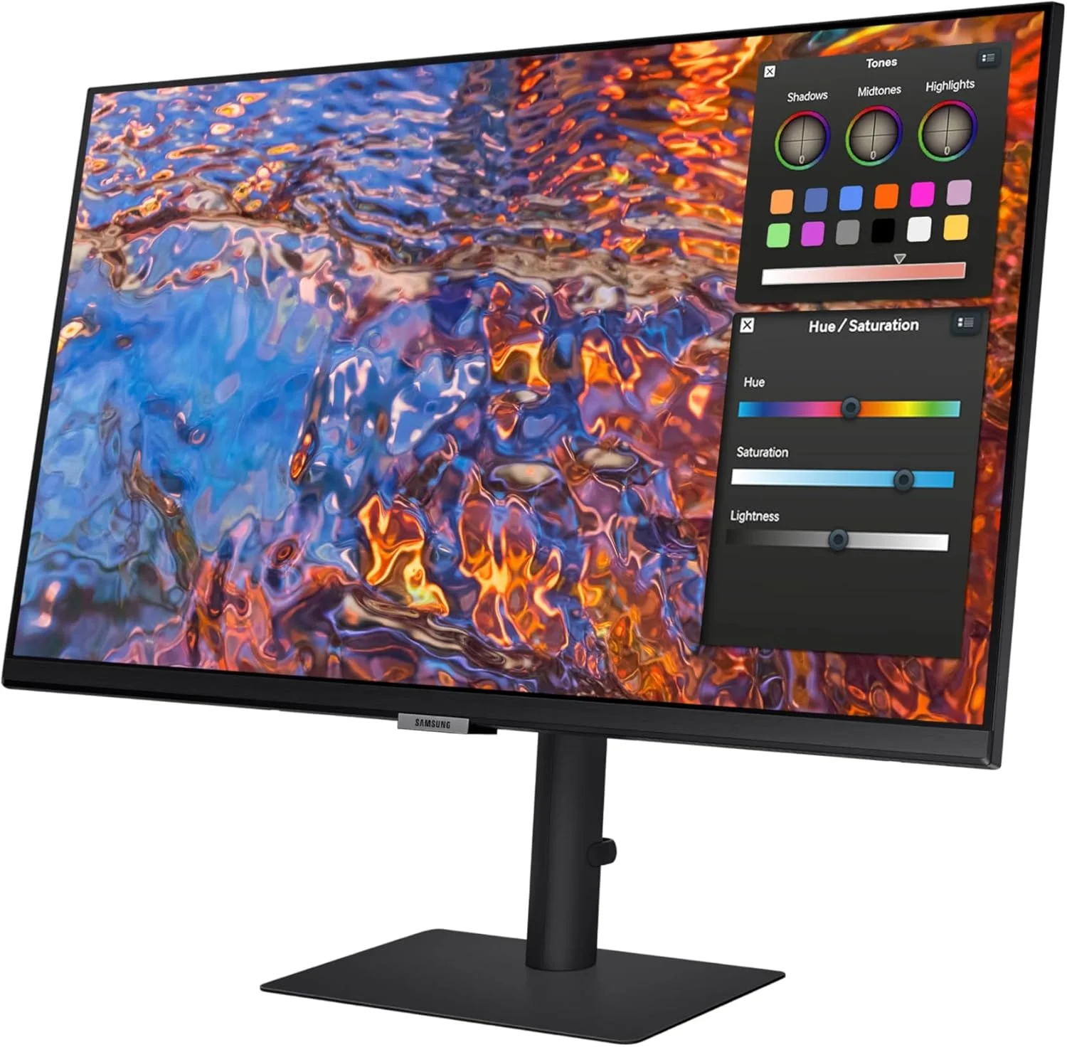 مانیتور 27 اینچی سامسونگ Viewfinity S80 با رزولوشن 4K، مناسب کسب و کار، مشکی