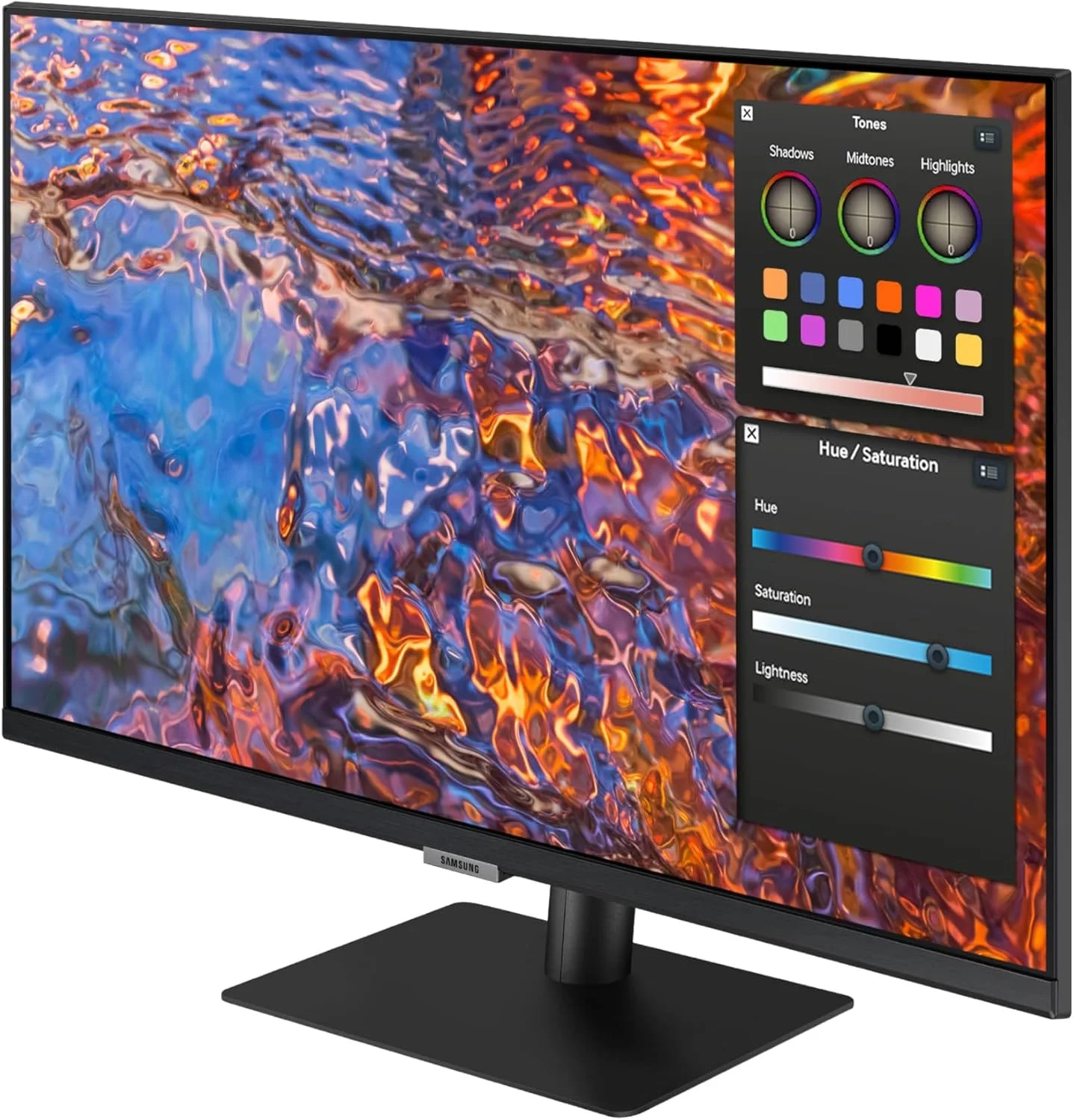 مانیتور 27 اینچی سامسونگ Viewfinity S80 با رزولوشن 4K، مناسب کسب و کار، مشکی