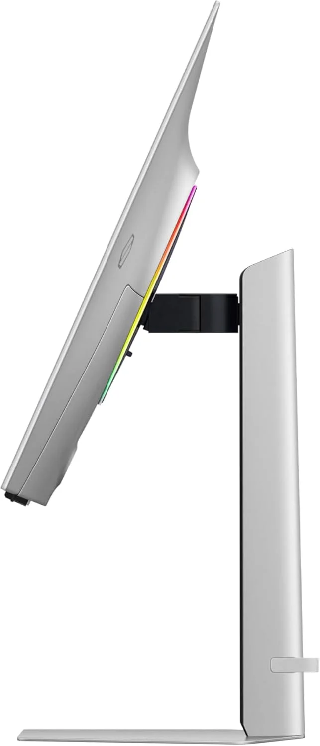 مانیتور گیمینگ هوشمند 32 اینچی SAMSUNG Odyssey OLED G8 (G80SD) سری 4K UHD، نرخ نوسازی 240 هرتز، زمان پاسخگویی 0.03 میلی‌ثانیه، صفحه نمایش بدون بازتاب نور، Gaming Hub، طراحی فلزی شیک قابل تنظیم، LS32DG802SNXZA، 2024