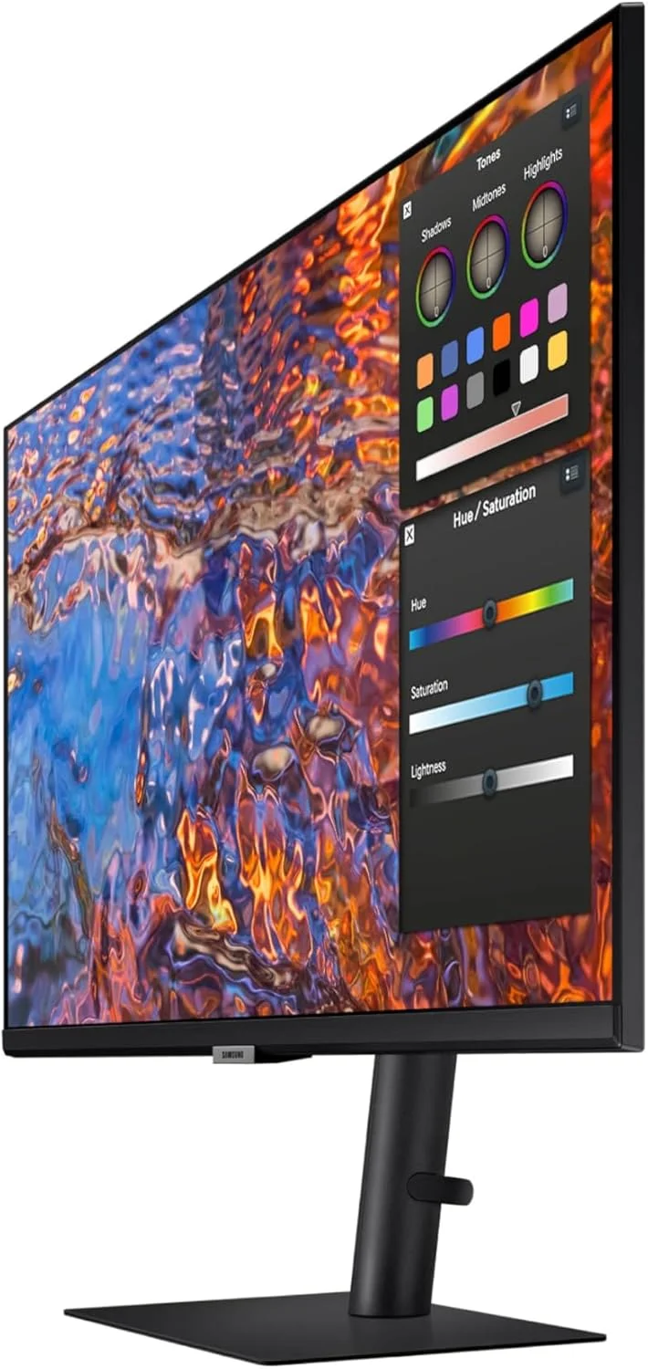 مانیتور 27 اینچی سامسونگ Viewfinity S80 با رزولوشن 4K، مناسب کسب و کار، مشکی