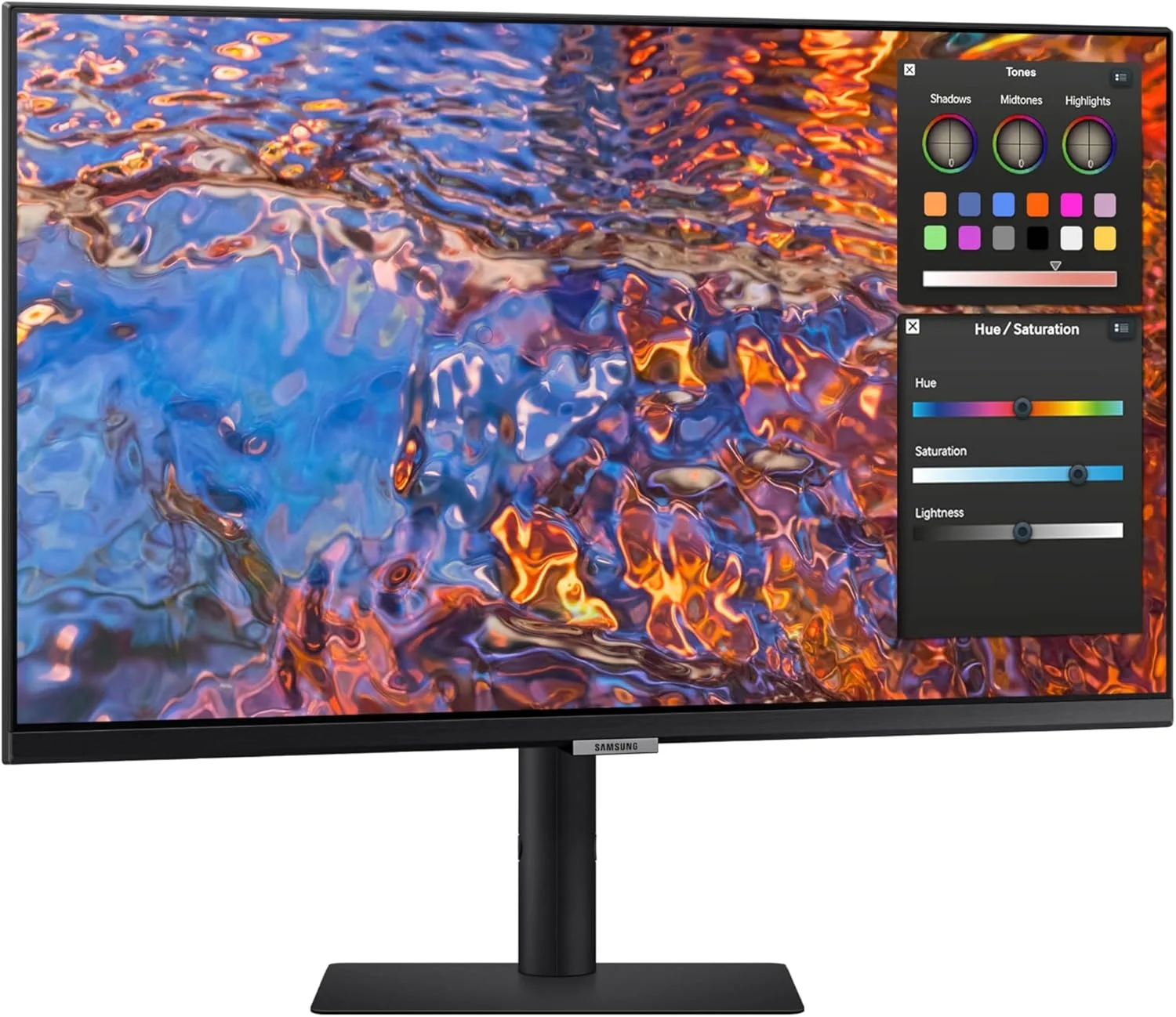 مانیتور 27 اینچی سامسونگ Viewfinity S80 با رزولوشن 4K، مناسب کسب و کار، مشکی