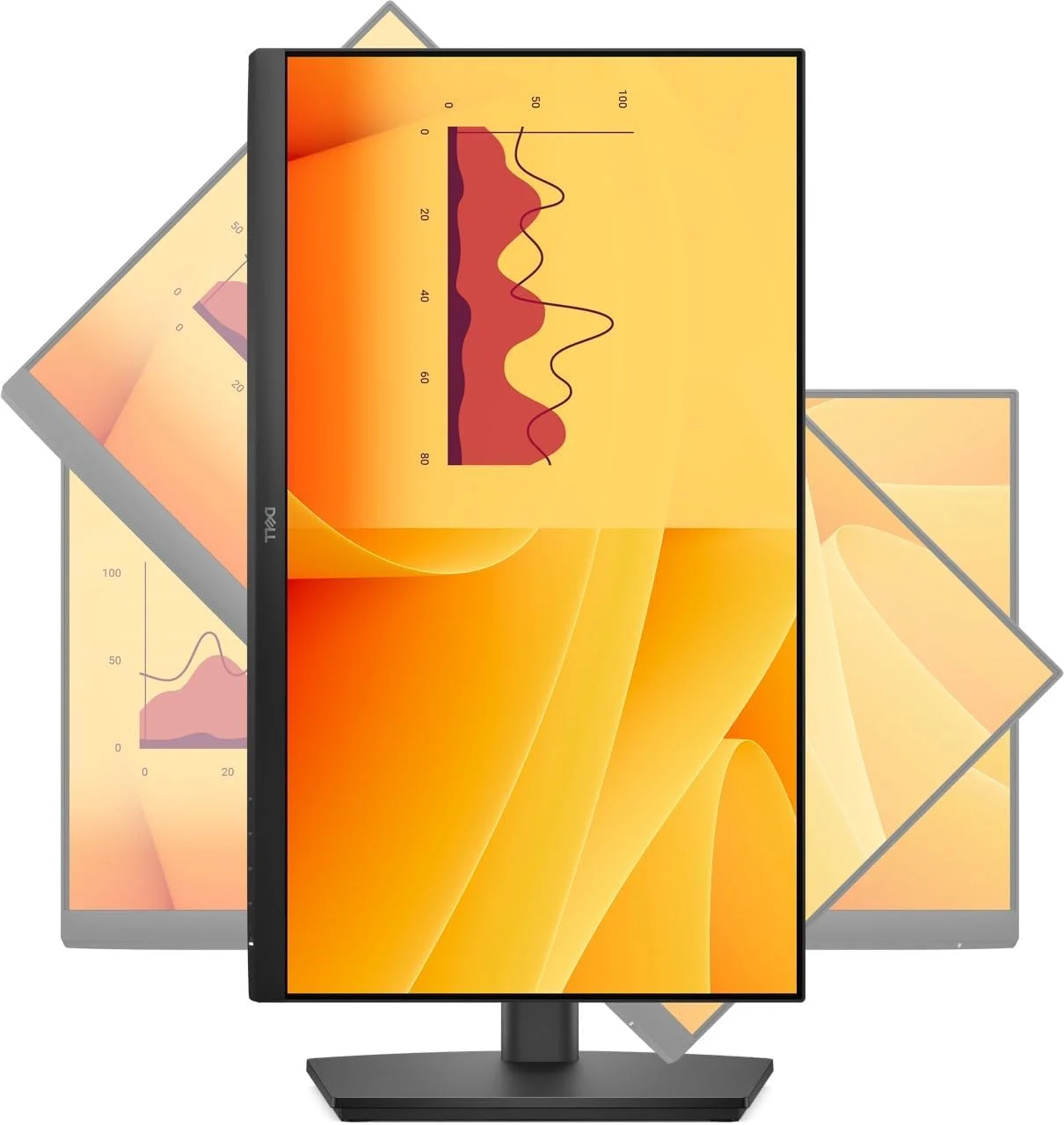 مانیتور 22 اینچی قابل تنظیم DELL PRO مدل E2225HSM