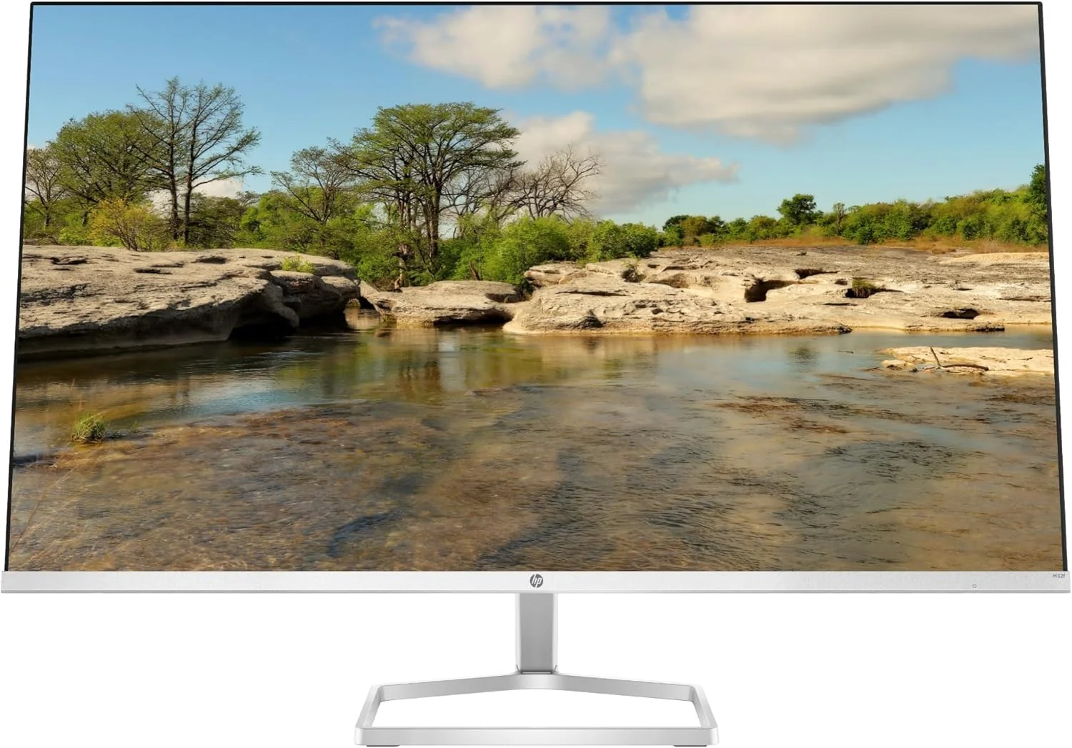 مانیتور ال ای دی 31.5 اینچی HP - M32f Full HD FreeSync - نقره ای و مشکی