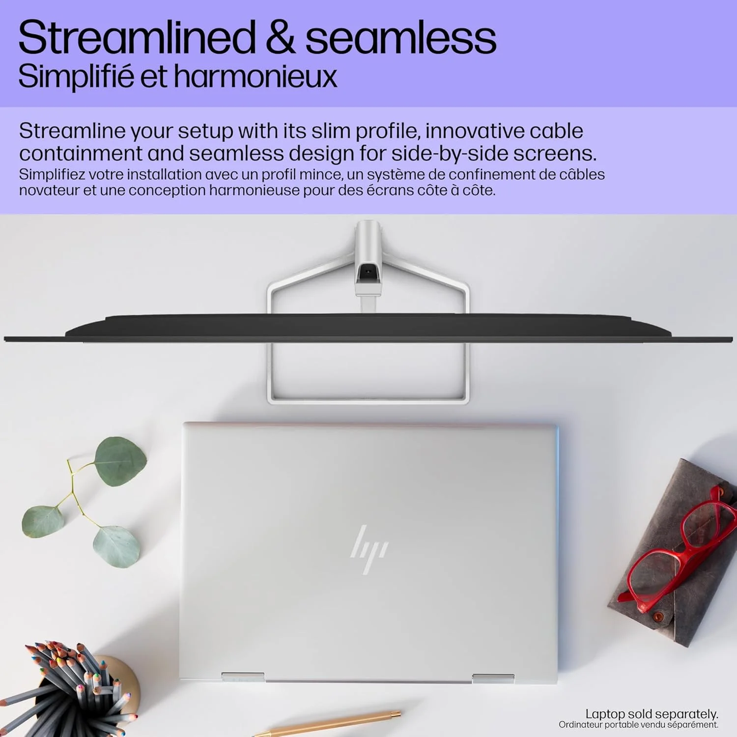 مانیتور ال ای دی 31.5 اینچی HP - M32f Full HD FreeSync - نقره ای و مشکی