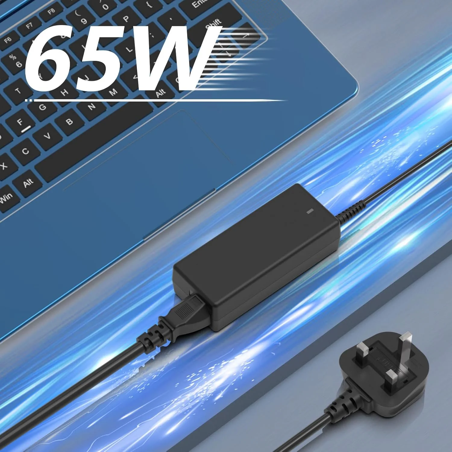 آداپتور شارژر لپ تاپ 65 وات 45 وات سازگار با Dell Inspiron سری 13 14 15 17 3000 5000 7000 Latitude 3510 3410 3520 3420 Vostro 5301 5390 19.5V 3.34A منبع تغذیه با نوک های 4.5*3.0mm و 7.4*5.0mm