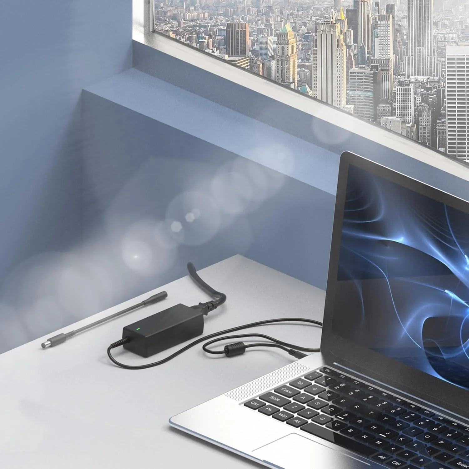 آداپتور شارژر لپ تاپ 65 وات 45 وات سازگار با Dell Inspiron سری 13 14 15 17 3000 5000 7000 Latitude 3510 3410 3520 3420 Vostro 5301 5390 19.5V 3.34A منبع تغذیه با نوک های 4.5*3.0mm و 7.4*5.0mm