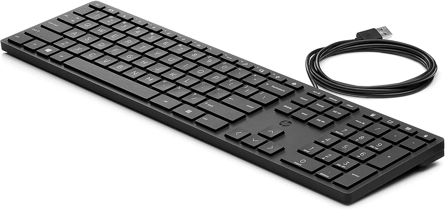 کیبورد سیم دار HP مدل 320K