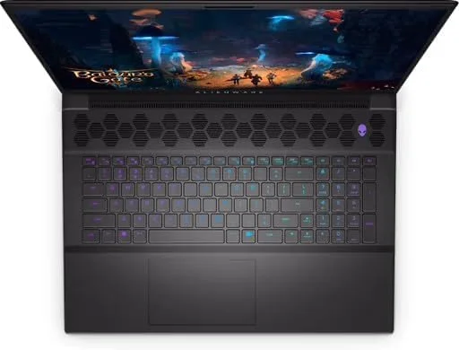 لپ تاپ گیمینگ NewDell Alien.Ware m18 R2، صفحه نمایش 18 اینچی FHD+ 480Hz 3ms، پردازنده Inte.l Core i9-14900HX، رم 64 گیگابایتی، حافظه SSD 8 ترابایتی، کارت گرافیک NVIDI.A GeForce RTX 4090 16 گیگابایتی، کیبورد مکانیکی CherryMX با کلید Copilot، ویندوز 11، هاب USB لپ تاپ گیمینگ NewDell Alien.Ware m18 R2، صفحه نمایش 18 اینچی FHD+ 480Hz 3ms، پردازنده Inte.l Core i9-14900HX، رم 64 گیگابایتی، حافظه SSD 8 ترابایتی، کارت گرافیک NVIDI.A GeForce RTX 4090 16 گیگابایتی، کیبورد مکانیکی CherryMX با کلید Copilot، ویندوز 11، هاب USB