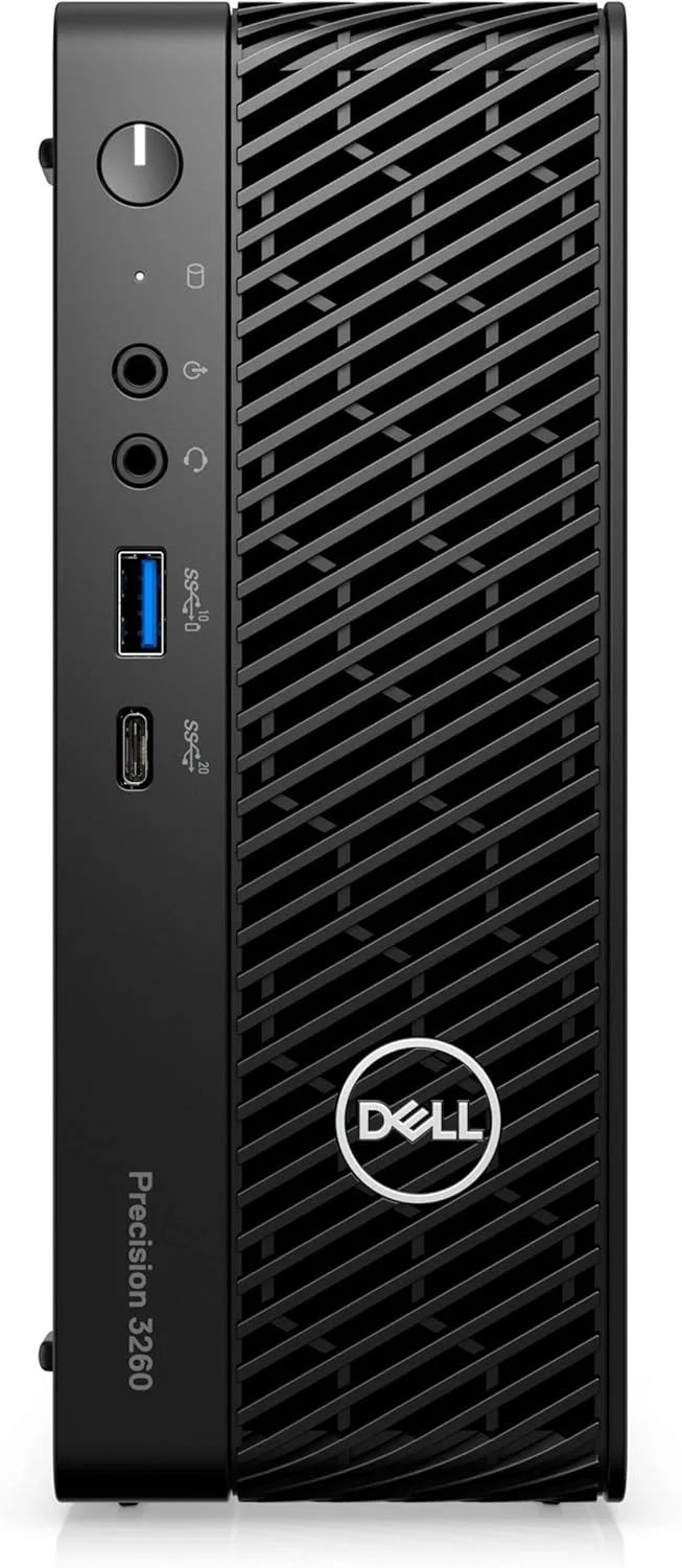 ایستگاه کاری Dell Precision 3000 3260 - پردازنده Intel Core i7 دوازده هسته ای (12 هسته) i7-12700 نسل دوازدهم 2.10 گیگاهرتز - 16 گیگابایت رم DDR5 SDRAM - 512 گیگابایت SSD - فوق العاده کوچک، مشکی ایستگاه کاری Dell Precision 3000 3260 - پردازنده Intel Core i7 دوازده هسته ای (12 هسته) i7-12700 نسل دوازدهم 2.10 گیگاهرتز - 16 گیگابایت رم DDR5 SDRAM - 512 گیگابایت SSD - فوق العاده کوچک، مشکی