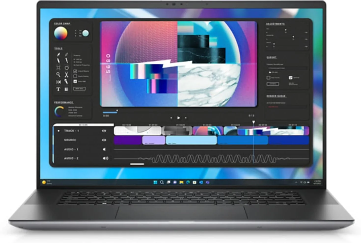 لپ تاپ ورک استیشن Dell Precision 5680 (2023) | 16 اینچ 1920x1200 FHD+ | Core i9-13900H - هارد درایو 1 ترابایتی SSD - رم 64 گیگابایتی - Nvidia RTX 3500 Ada | 14 هسته @ 5.4 گیگاهرتز - 12 گیگابایت GDDR6 Win 11 Pro مشکی لپ تاپ ورک استیشن Dell Precision 5680 (2023) | 16 اینچ 1920x1200 FHD+ | Core i9-13900H - هارد درایو 1 ترابایتی SSD - رم 64 گیگابایتی - Nvidia RTX 3500 Ada | 14 هسته @ 5.4 گیگاهرتز - 12 گیگابایت GDDR6 Win 11 Pro مشکی