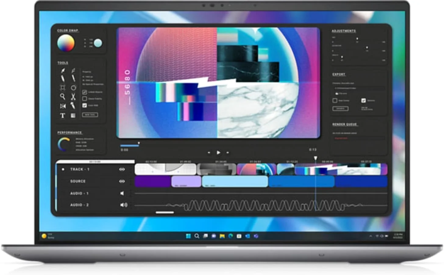 لپ تاپ ورک استیشن Dell Precision 5680 (2023) | 16 اینچ 1920x1200 FHD+ | Core i9-13900H - هارد درایو 1 ترابایتی SSD - رم 64 گیگابایتی - Nvidia RTX 3500 Ada | 14 هسته @ 5.4 گیگاهرتز - 12 گیگابایت GDDR6 Win 11 Pro مشکی لپ تاپ ورک استیشن Dell Precision 5680 (2023) | 16 اینچ 1920x1200 FHD+ | Core i9-13900H - هارد درایو 1 ترابایتی SSD - رم 64 گیگابایتی - Nvidia RTX 3500 Ada | 14 هسته @ 5.4 گیگاهرتز - 12 گیگابایت GDDR6 Win 11 Pro مشکی