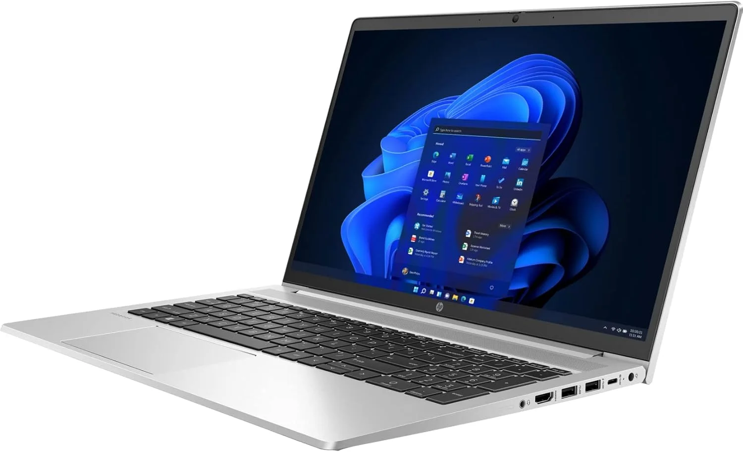 لپ تاپ تجاری HP ProBook 450 G9 2023 با صفحه نمایش 15.6 اینچی FHD، پردازنده نسل دوازدهم اینتل 10 هسته ای i5-1235U (بهتر از i7-1195G7)، رم 64 گیگابایتی DDR4، حافظه SSD 2 ترابایتی PCIe، وای فای 6، بلوتوث 5.2، امنیت Wolf Pro، ویندوز 11 پرو، کابل HDMI BROAG لپ تاپ تجاری HP ProBook 450 G9 2023 با صفحه نمایش 15.6 اینچی FHD، پردازنده نسل دوازدهم اینتل 10 هسته ای i5-1235U (بهتر از i7-1195G7)، رم 64 گیگابایتی DDR4، حافظه SSD 2 ترابایتی PCIe، وای فای 6، بلوتوث 5.2، امنیت Wolf Pro، ویندوز 11 پرو، کابل HDMI BROAG