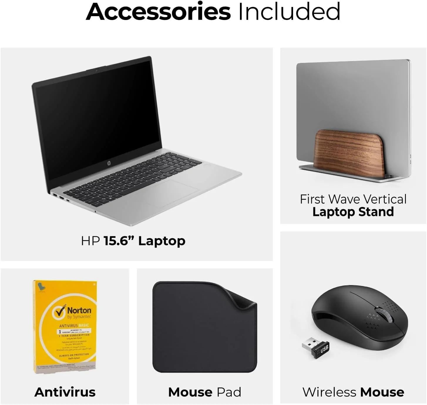 لپ تاپ HP 15.6 اینچی FHD، نسل سیزدهم پردازنده Intel Core i7-1355U، رم 32 گیگابایتی - SSD 512 گیگابایتی، ویندوز 11 پرو، دوربین 1080p FHD (شامل پایه 1st Wave + ماوس بی سیم + آنتی ویروس + پد ماوس) - 250 G10-967U6ET لپ تاپ HP 15.6 اینچی FHD، نسل سیزدهم پردازنده Intel Core i7-1355U، رم 32 گیگابایتی - SSD 512 گیگابایتی، ویندوز 11 پرو، دوربین 1080p FHD (شامل پایه 1st Wave + ماوس بی سیم + آنتی ویروس + پد ماوس) - 250 G10-967U6ET