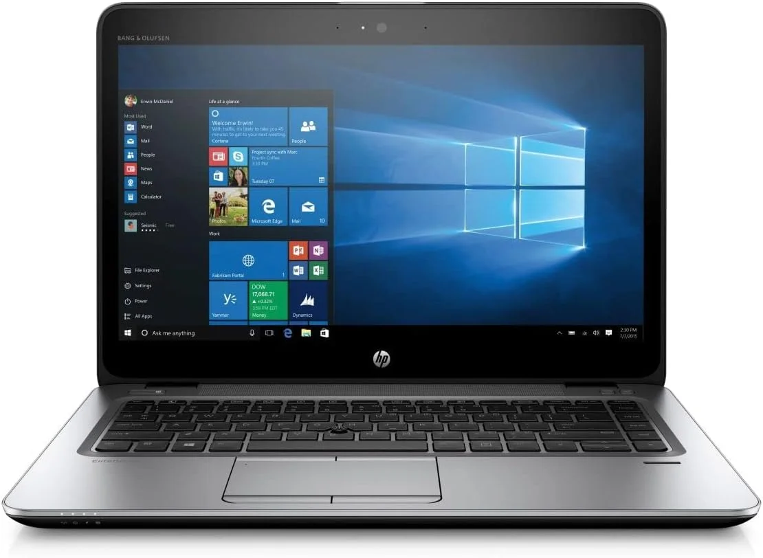 لپ تاپ تجاری HP EliteBook 840 G3 (بازسازی شده)، پردازنده Intel Core i7-6600U، رم 16 گیگابایتی DDR4، هارد 256 گیگابایتی SSD M.2، صفحه نمایش لمسی 14 اینچی Full HD، ویندوز 10 پرو لپ تاپ تجاری HP EliteBook 840 G3 (بازسازی شده)، پردازنده Intel Core i7-6600U، رم 16 گیگابایتی DDR4، هارد 256 گیگابایتی SSD M.2، صفحه نمایش لمسی 14 اینچی Full HD، ویندوز 10 پرو