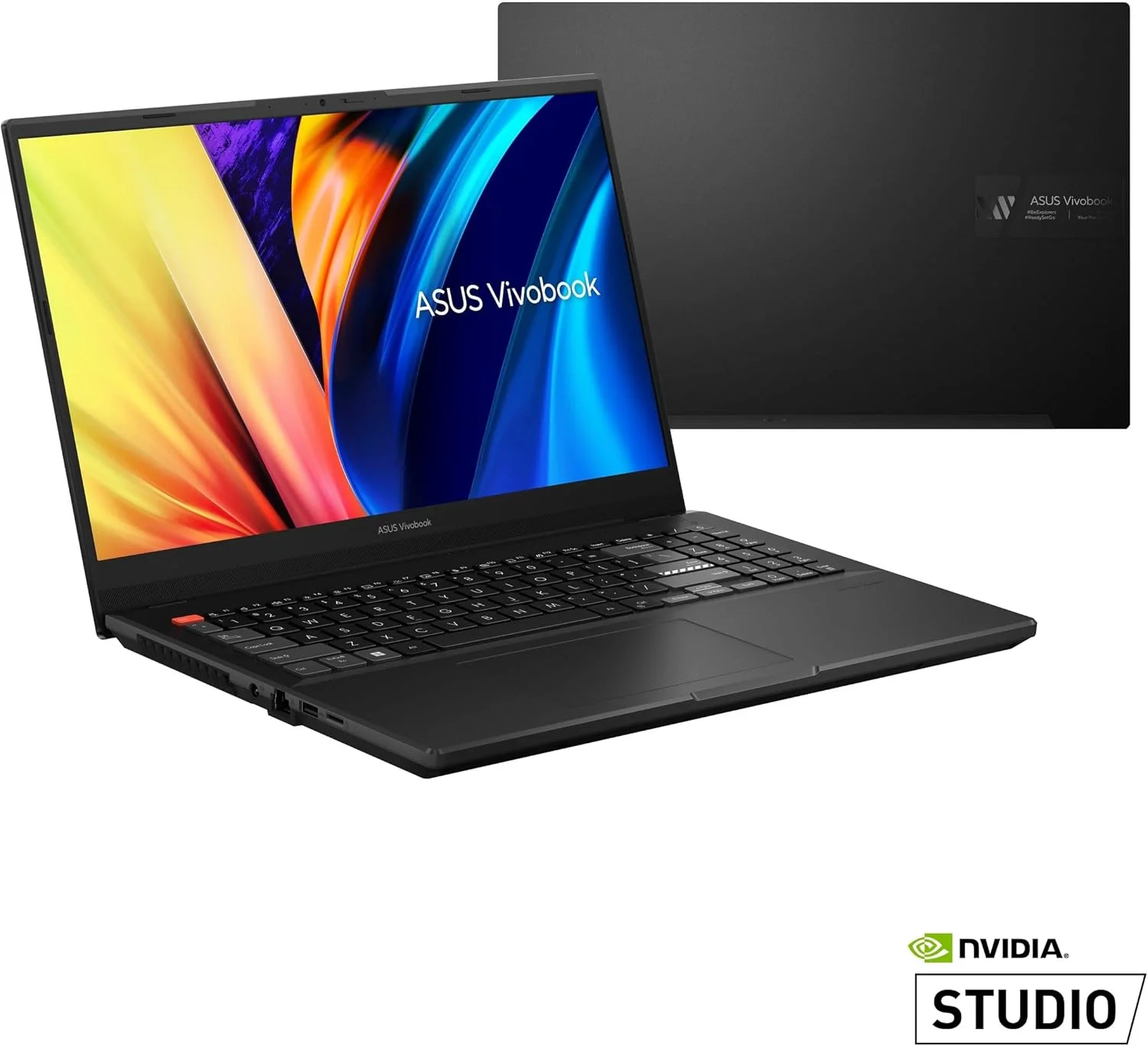 لپ تاپ ASUS VivoBook Pro 15X، صفحه نمایش 15.6 اینچی FHD با نرخ 144 هرتز، پردازنده موبایل AMD Ryzen 9 6900HX، پردازنده گرافیکی NVIDIA GeForce RTX 3070، رم 32 گیگابایتی DDR5، SSD PCIe 1 ترابایتی، ویندوز 11 هوم، مشکی 0 درجه، M6501RR-DB96 لپ تاپ ASUS VivoBook Pro 15X، صفحه نمایش 15.6 اینچی FHD با نرخ 144 هرتز، پردازنده موبایل AMD Ryzen 9 6900HX، پردازنده گرافیکی NVIDIA GeForce RTX 3070، رم 32 گیگابایتی DDR5، SSD PCIe 1 ترابایتی، ویندوز 11 هوم، مشکی 0 درجه، M6501RR-DB96