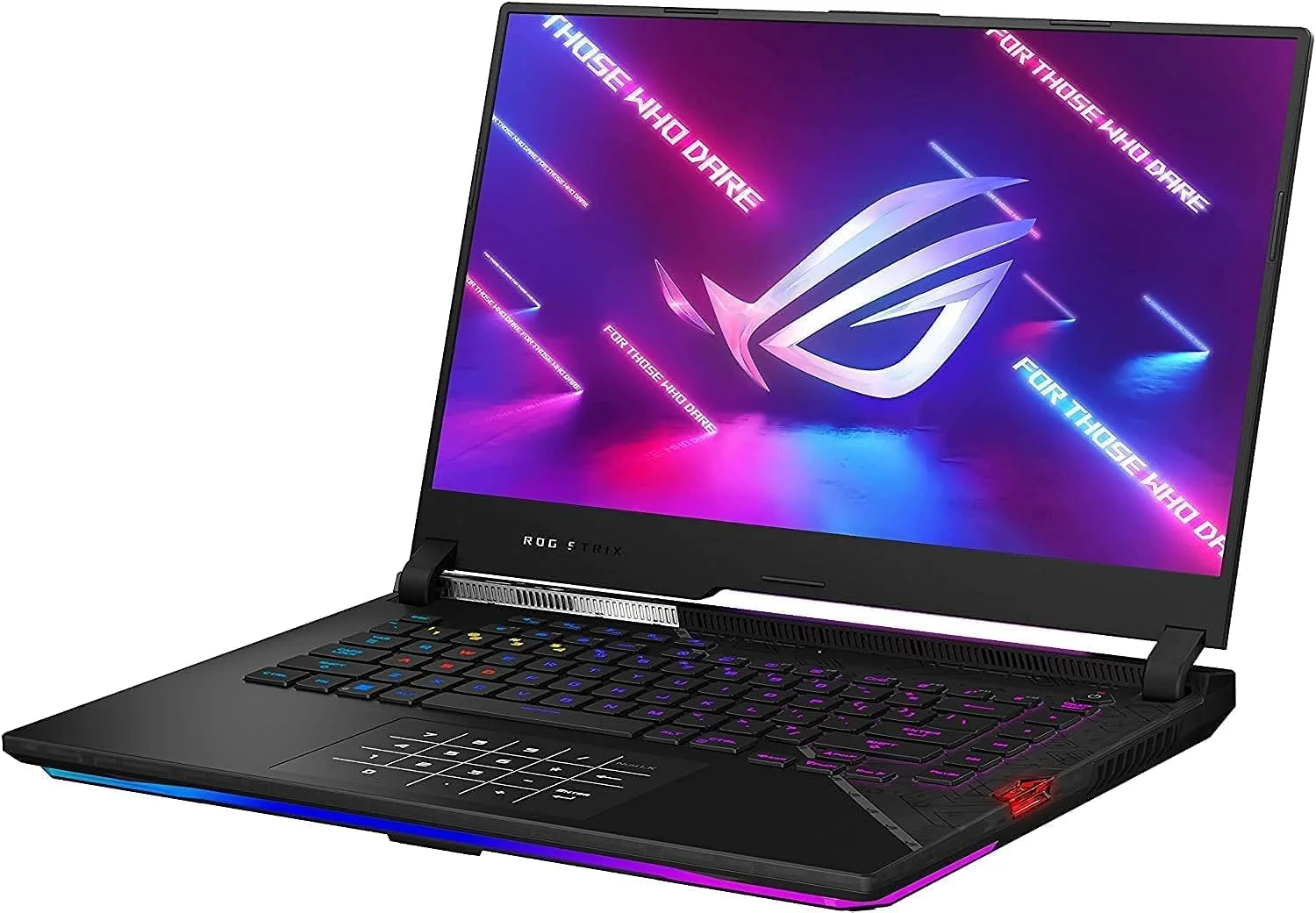 لپ تاپ گیمینگ ایسوس ROG Strix Scar 17، صفحه نمایش 17.3 اینچی 300 هرتز FHD، کارت گرافیک NVIDIA GeForce RTX 3070 Ti، پردازنده Intel Core i9 12900H، رم 16 گیگابایتی DDR5، حافظه SSD 1 ترابایتی، کیبورد با نور پس زمینه انگلیسی آمریکایی، ویندوز 11 هوم