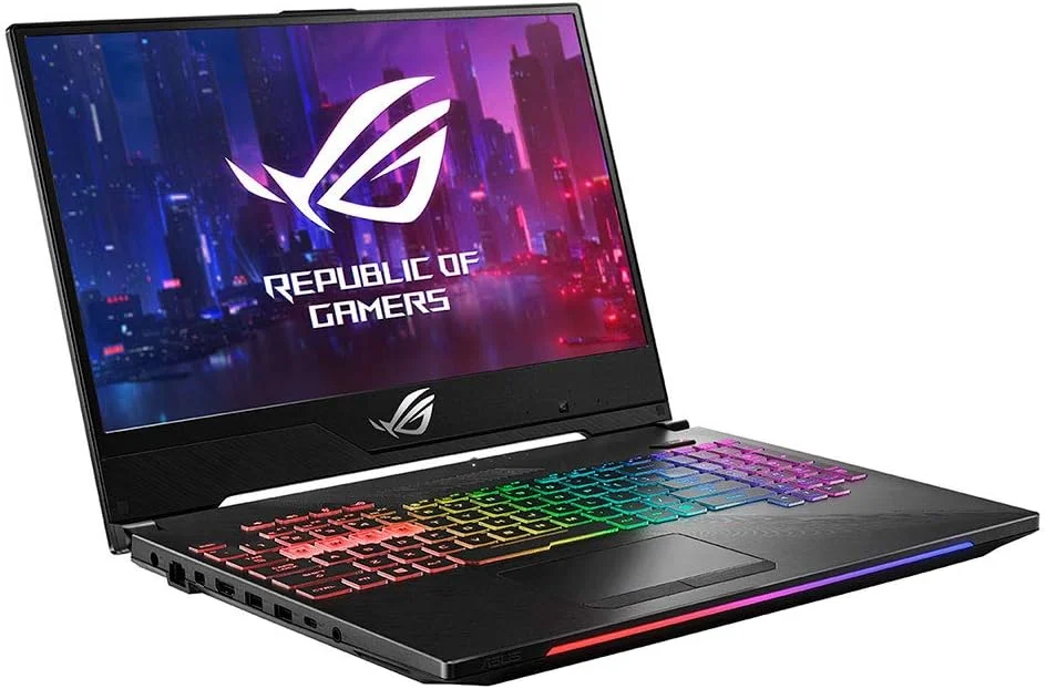 لپ تاپ گیمینگ ایسوس ROG Strix Hero II، صفحه نمایش 15.6 اینچی 144 هرتز IPS FHD، کارت گرافیک NVIDIA GeForce RTX 2060 6GB، پردازنده Intel Core i7-8750H، رم 16 گیگابایتی DDR4، حافظه SSD 512 گیگابایتی PCIe NVMe، کیبورد RGB، ویندوز 10 - GL504GV-DS74