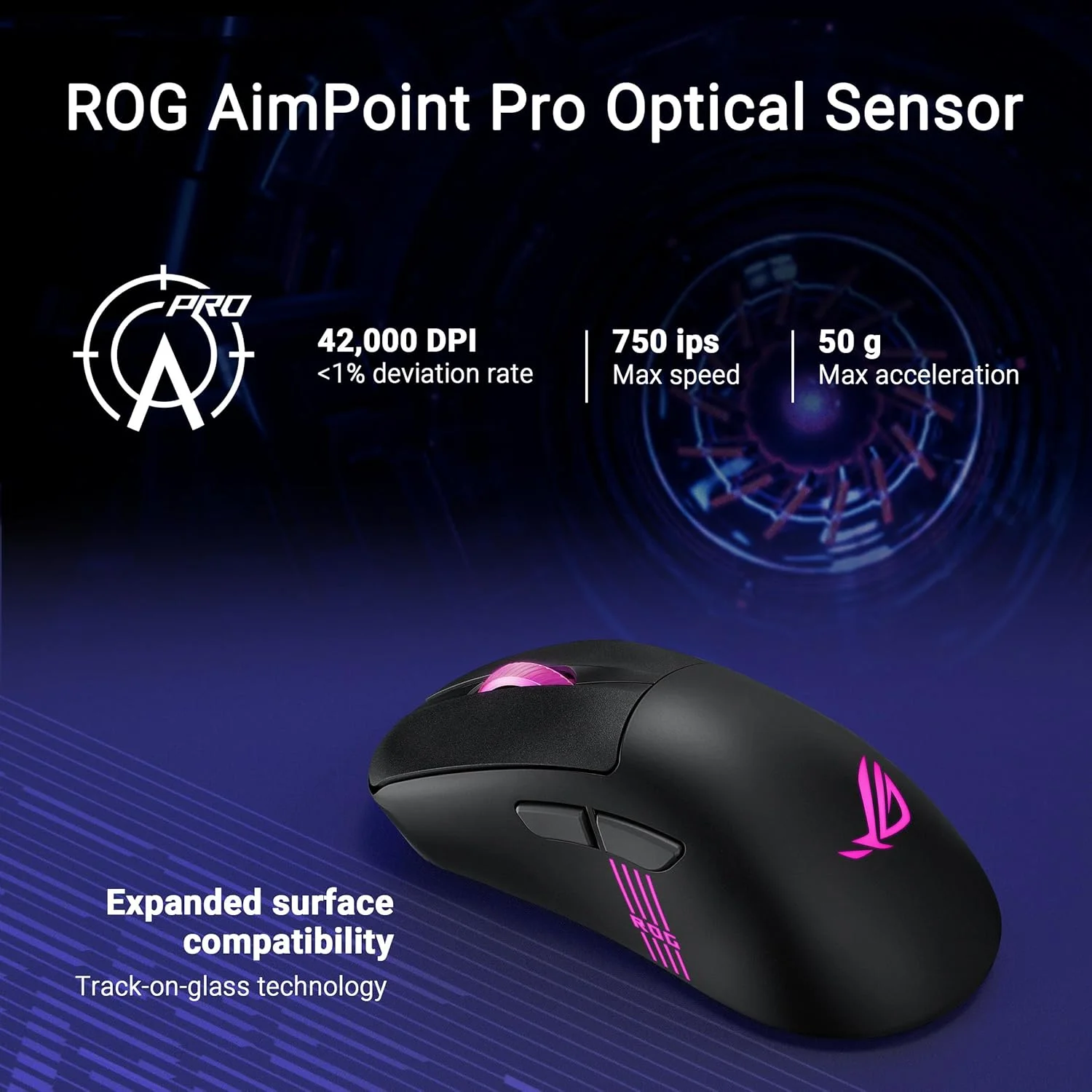 موس گیمینگ بی سیم ارگونومیک ASUS ROG Keris II Origin: طراحی 65 گرمی، سوکت سوئیچ Push-Fit II، میکرو سوئیچ II، بی سیم SpeedNova، RF بی سیم 2.4 گیگاهرتز، بلوتوث و USB سیمی - مشکی موس گیمینگ بی سیم ارگونومیک ASUS ROG Keris II Origin: طراحی 65 گرمی، سوکت سوئیچ Push-Fit II، میکرو سوئیچ II، بی سیم SpeedNova، RF بی سیم 2.4 گیگاهرتز، بلوتوث و USB سیمی - مشکی