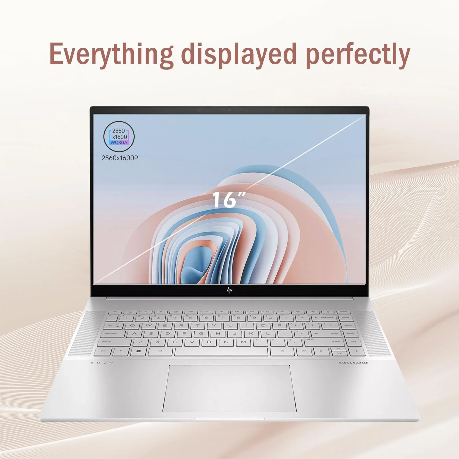 لپ تاپ تجاری HP Envy i7 4060، صفحه نمایش لمسی 16 اینچی WQXGA 120 هرتز، Intel Core i7-13700H، GeForce RTX 4060، رم 64 گیگابایتی DDR5، SSD 2 ترابایتی PCIe M.2، Wi-Fi 6، Windows 11 Pro، نقره ای لپ تاپ تجاری HP Envy i7 4060، صفحه نمایش لمسی 16 اینچی WQXGA 120 هرتز، Intel Core i7-13700H، GeForce RTX 4060، رم 64 گیگابایتی DDR5، SSD 2 ترابایتی PCIe M.2، Wi-Fi 6، Windows 11 Pro، نقره ای