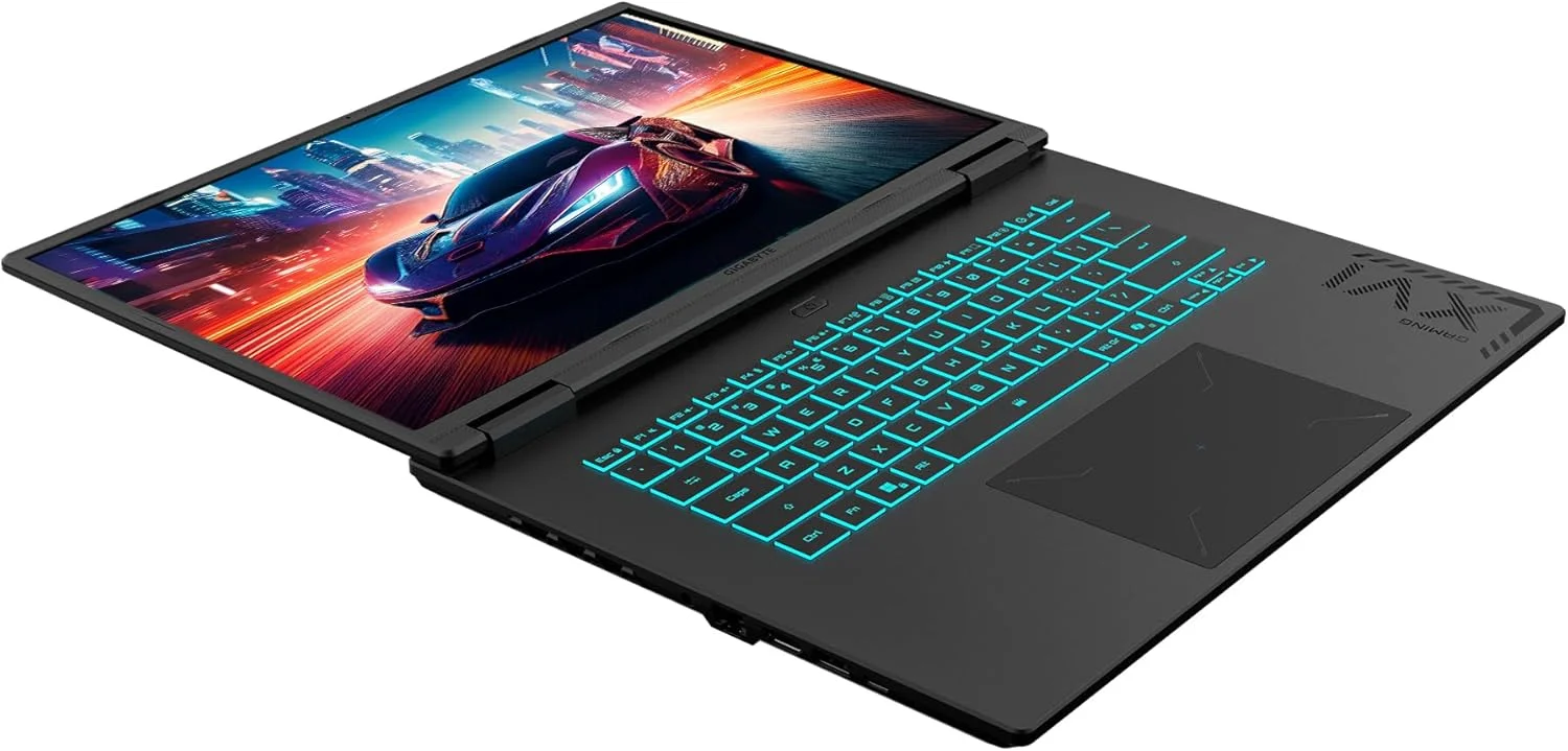 لپ تاپ گیمینگ GIGABYTE - Gaming A16 - صفحه نمایش 165 هرتز 1920x1200 WUXGA - NVIDIA GeForce RTX 5070 - Intel i7-13620H - 1 ترابایت SSD با 16 گیگابایت رم DDR5 - ویندوز 11 Home AD Gaming A16 CWHI3US894SH لپ تاپ گیمینگ GIGABYTE - Gaming A16 - صفحه نمایش 165 هرتز 1920x1200 WUXGA - NVIDIA GeForce RTX 5070 - Intel i7-13620H - 1 ترابایت SSD با 16 گیگابایت رم DDR5 - ویندوز 11 Home AD Gaming A16 CWHI3US894SH