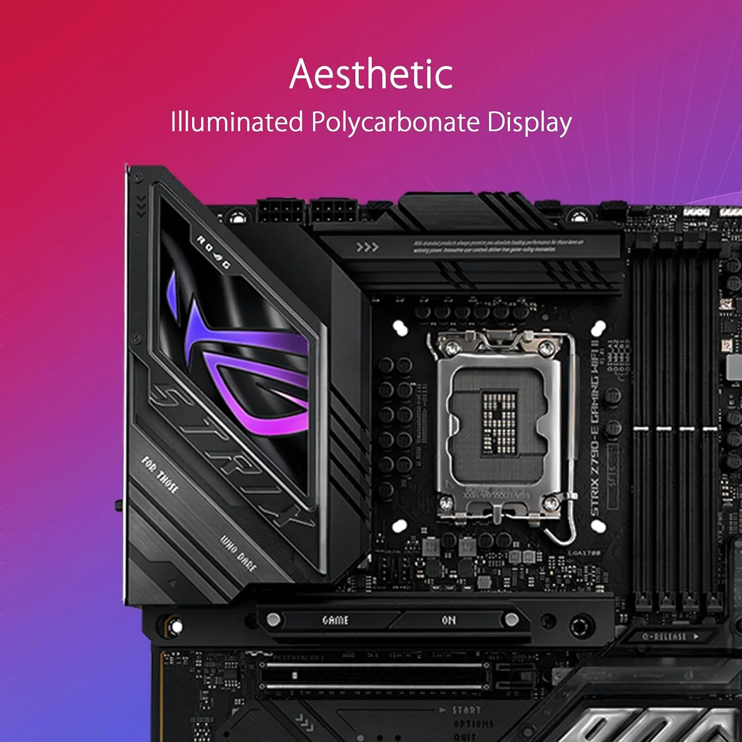 مادربرد گیمینگ ایسوس ROG Strix Z790-E Gaming WiFi II LGA 1700 (پشتیبانی از نسل 14، 13 و 12 اینتل) ATX (DDR5، PCIe 5.0، LAN 2.5 گیگابیتی، 5 اسلات M.2، PCIe 5.0 x16، WiFi 7، کانکتور پنل جلویی با PD 3.0 تا 30 وات)