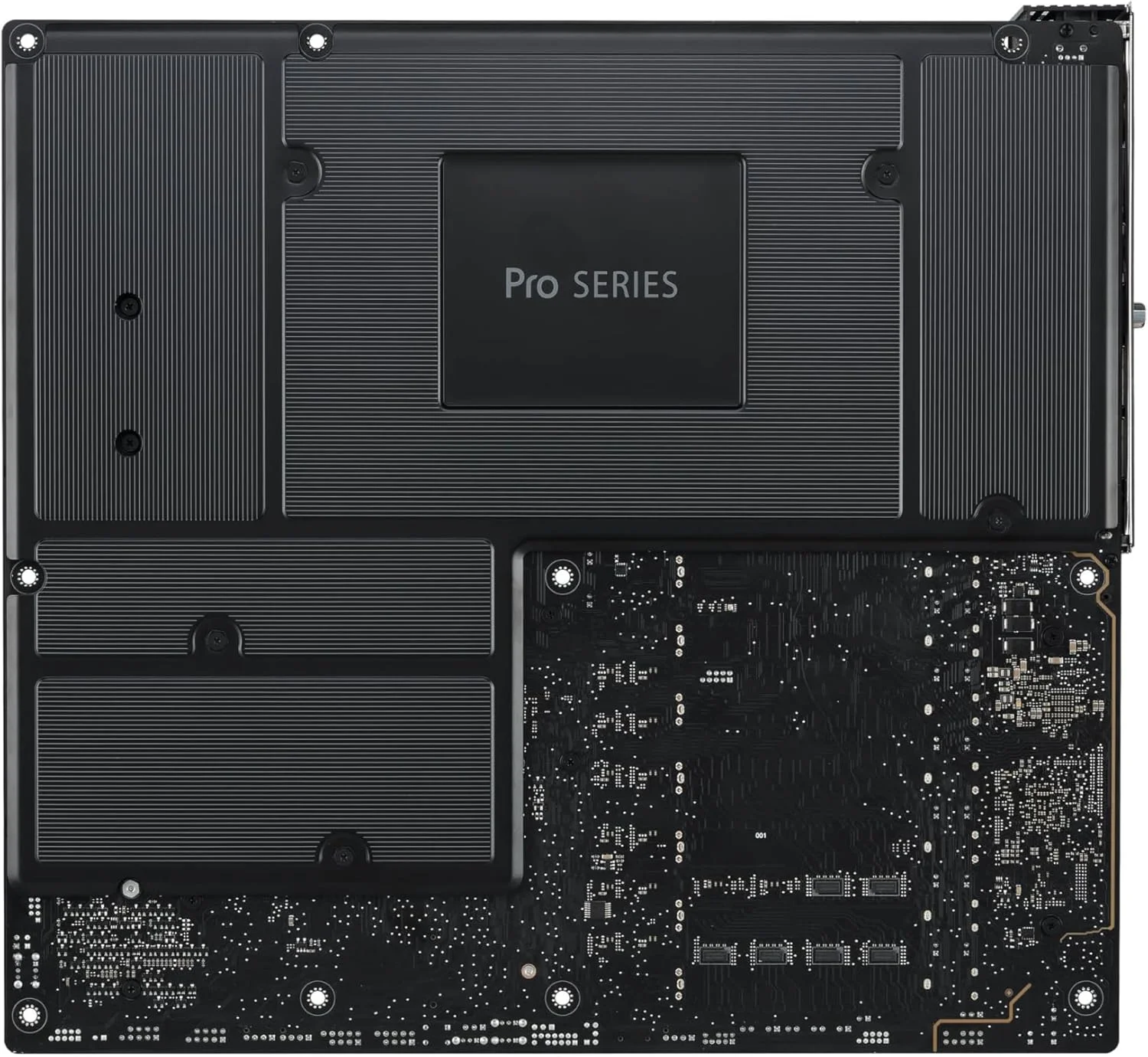 مادربرد ورک استیشن ASUS Pro WS WRX90E-SAGE SE EEB، AMD Ryzen™ Threadripper™ PRO سری 7000 WX، ECC R-DIMM DDR5، 32 Power-Stage، 7xPCIe 5.0x16، PCIe 5.0 M.2، LAN 10Gb & 2.5Gb، پشتیبانی از Multi-GPU