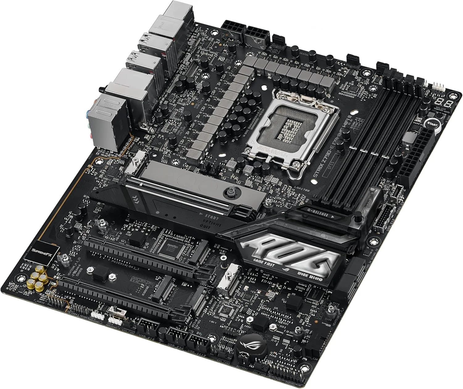 مادربرد گیمینگ ایسوس ROG Strix Z790-E Gaming WiFi II LGA 1700 (پشتیبانی از نسل 14، 13 و 12 اینتل) ATX (DDR5، PCIe 5.0، LAN 2.5 گیگابیتی، 5 اسلات M.2، PCIe 5.0 x16، WiFi 7، کانکتور پنل جلویی با PD 3.0 تا 30 وات)