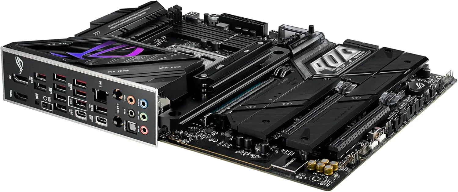 مادربرد گیمینگ ایسوس ROG Strix Z790-E Gaming WiFi II LGA 1700 (پشتیبانی از نسل 14، 13 و 12 اینتل) ATX (DDR5، PCIe 5.0، LAN 2.5 گیگابیتی، 5 اسلات M.2، PCIe 5.0 x16، WiFi 7، کانکتور پنل جلویی با PD 3.0 تا 30 وات)