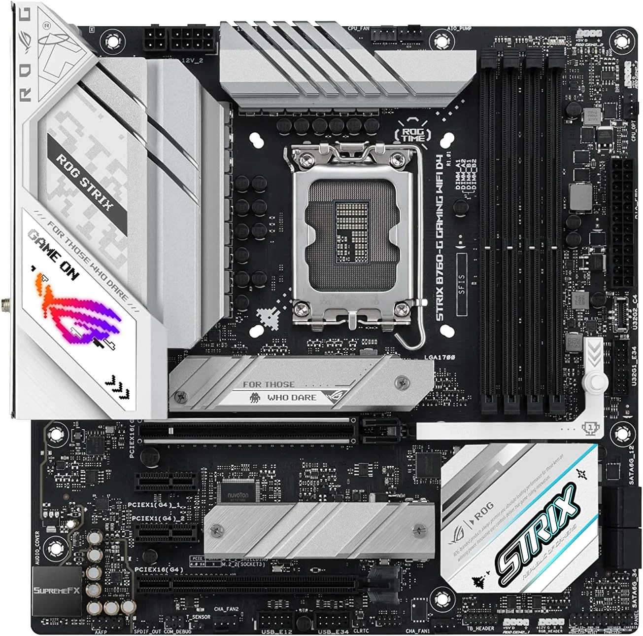 مادربرد ایسوس ROG STRIX B760G GAMING WIFI D4 Intel B760 LGA 1700 micro ATX