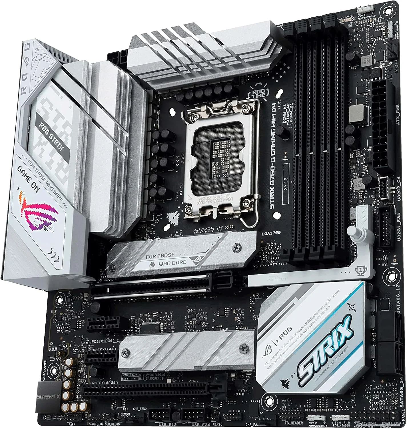 مادربرد ایسوس ROG STRIX B760G GAMING WIFI D4 Intel B760 LGA 1700 micro ATX