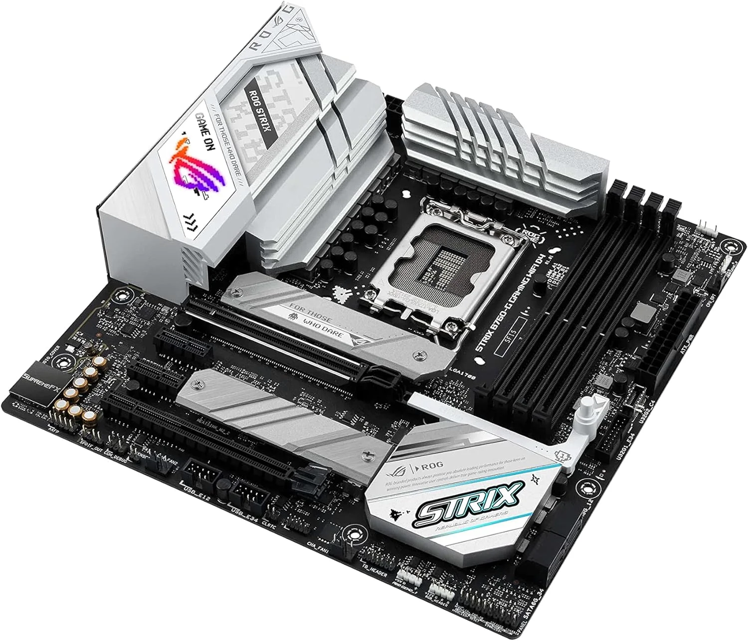 مادربرد ایسوس ROG STRIX B760G GAMING WIFI D4 Intel B760 LGA 1700 micro ATX