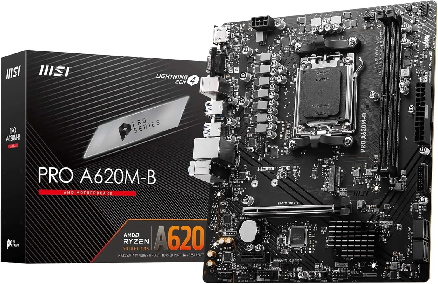 مادربرد ام اس آی PRO A620M-B