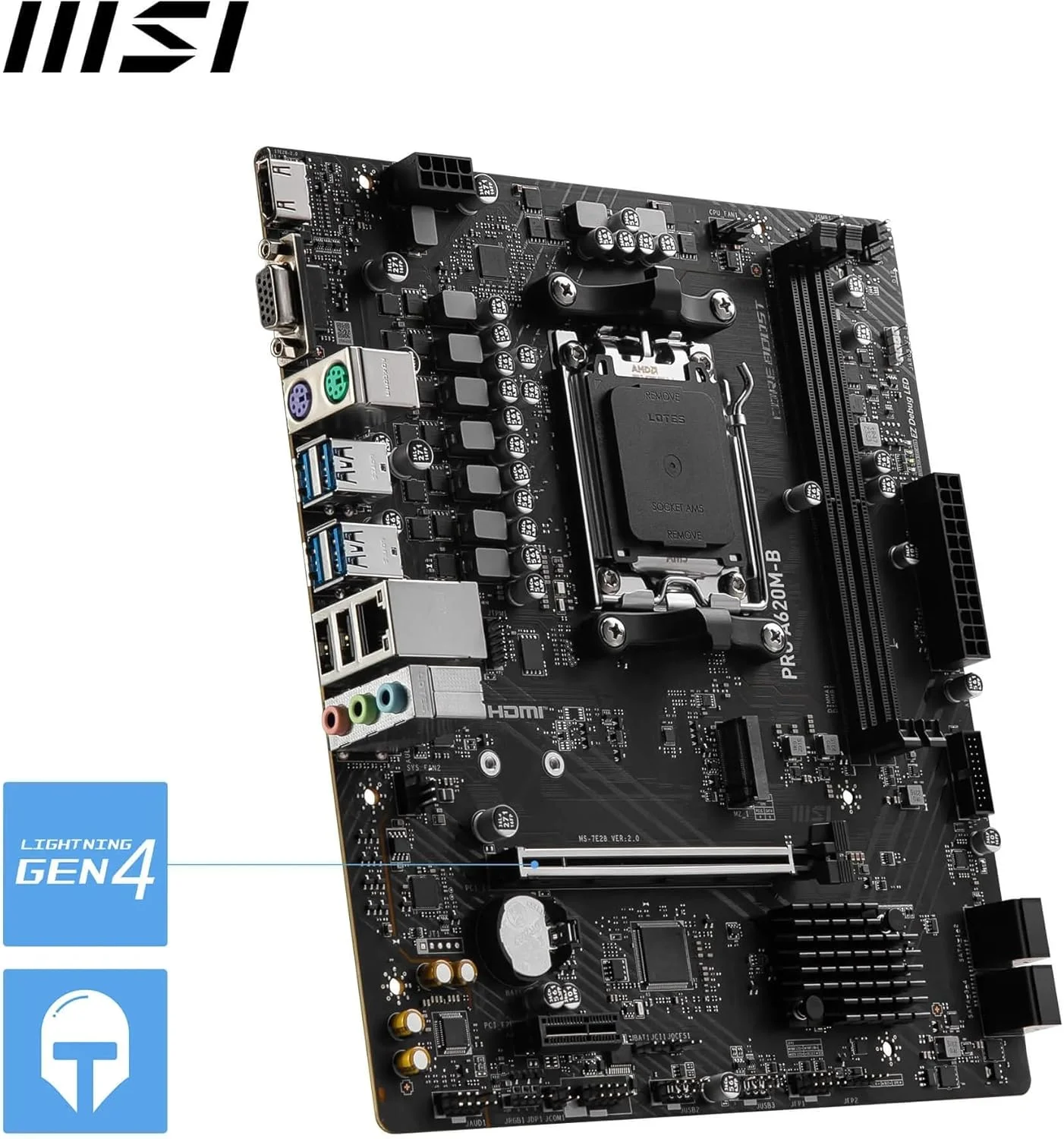 مادربرد ام اس آی PRO A620M-B