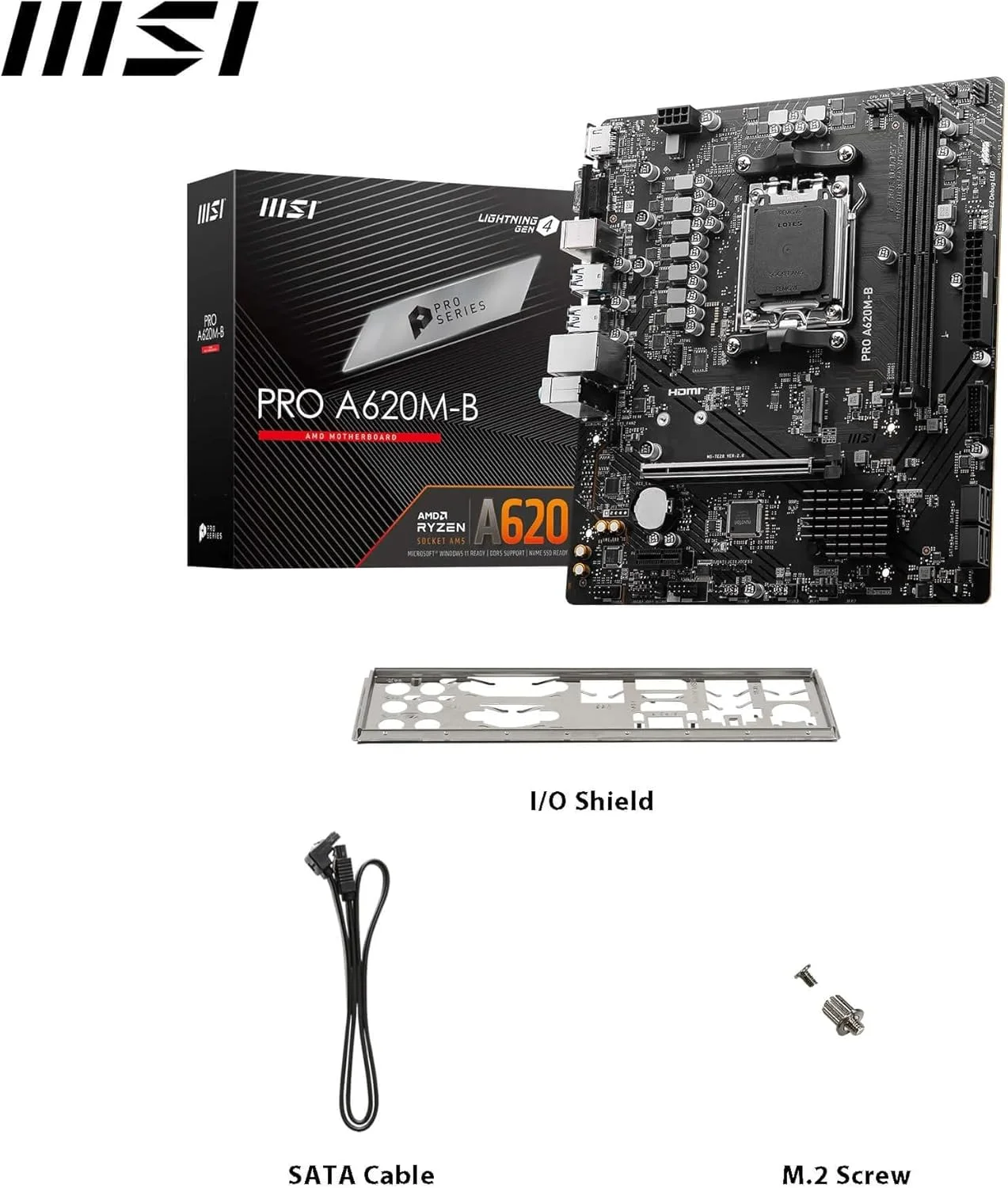 مادربرد ام اس آی PRO A620M-B