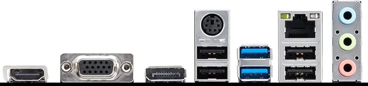 مادربرد MSI Pro H610M-G DDR4 Micro-ATX، سوکت LGA 1700، چیپست H610، کنترلر شبکه 1x Intel I219V Gigabit LAN، 2 اسلات DIMM، اسلات M.2، PCI-E X16، SATA III، HDMI، VGA، DP مادربرد MSI Pro H610M-G DDR4 Micro-ATX، سوکت LGA 1700، چیپست H610، کنترلر شبکه 1x Intel I219V Gigabit LAN، 2 اسلات DIMM، اسلات M.2، PCI-E X16، SATA III، HDMI، VGA، DP