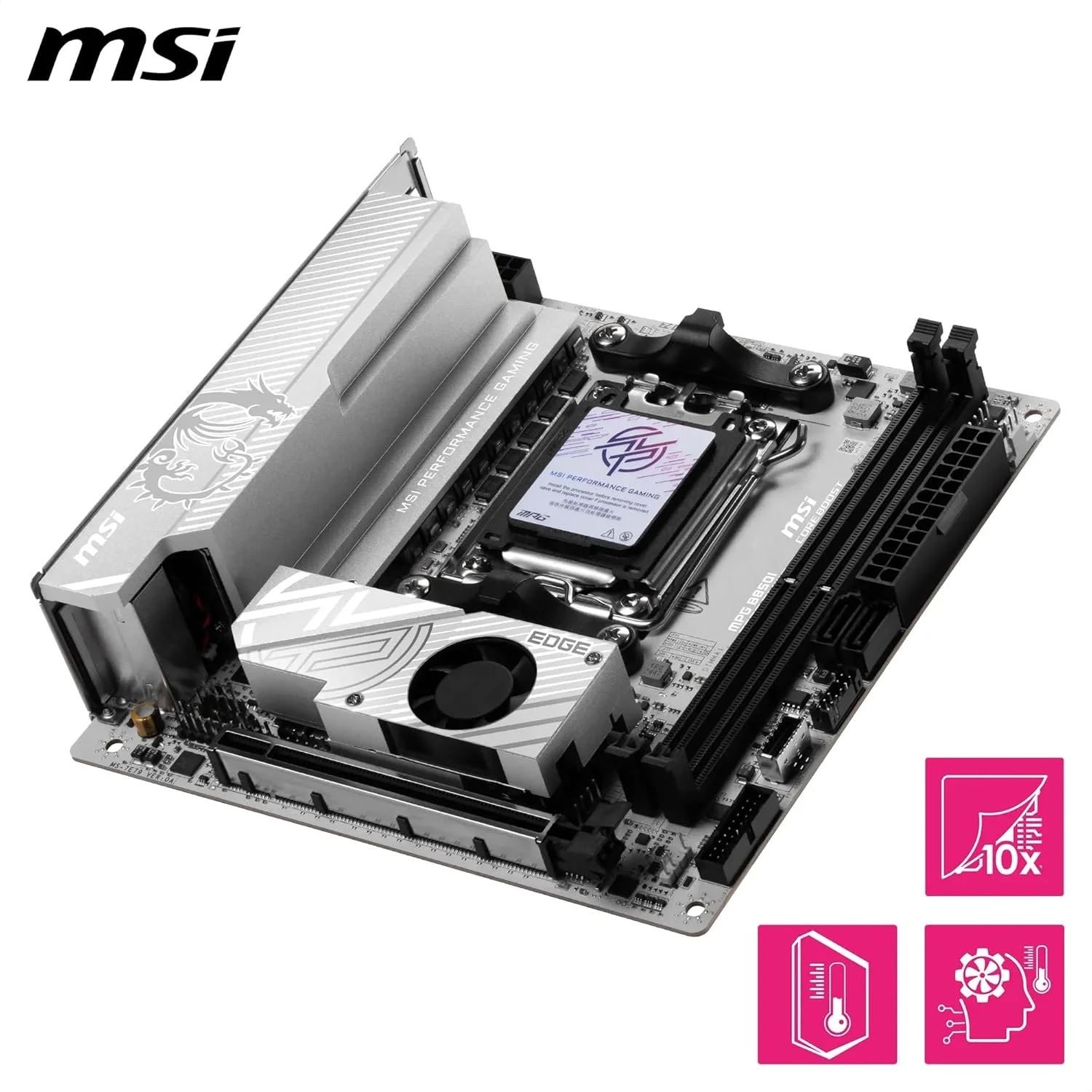 MSI MPG B850I Edge TI WiFi MSI MPG B850I Edge TI WiFi