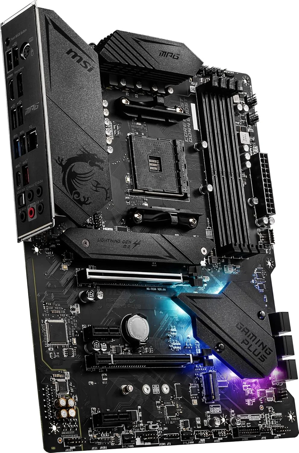 مادربرد ام اس آی MPG B550 GAMING PLUS/A ATX [چیپست AMD B550] پردازنده های سری Ryzen 5000 مدل MB5873