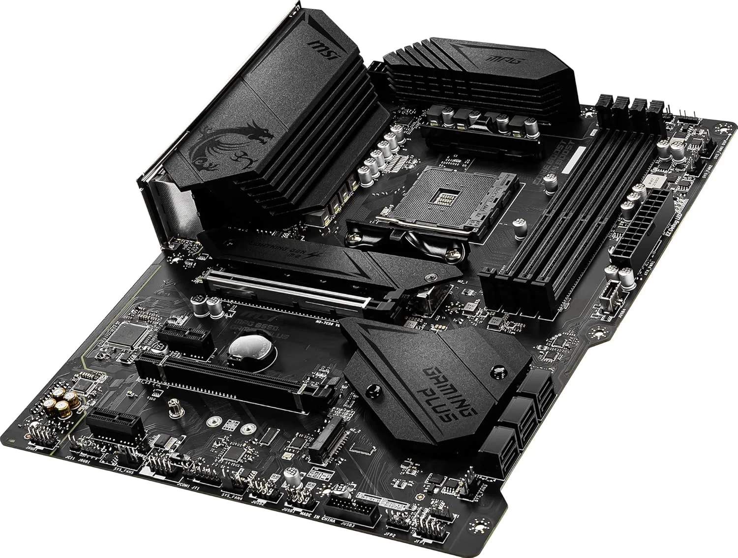 مادربرد ام اس آی MPG B550 GAMING PLUS/A ATX [چیپست AMD B550] پردازنده های سری Ryzen 5000 مدل MB5873