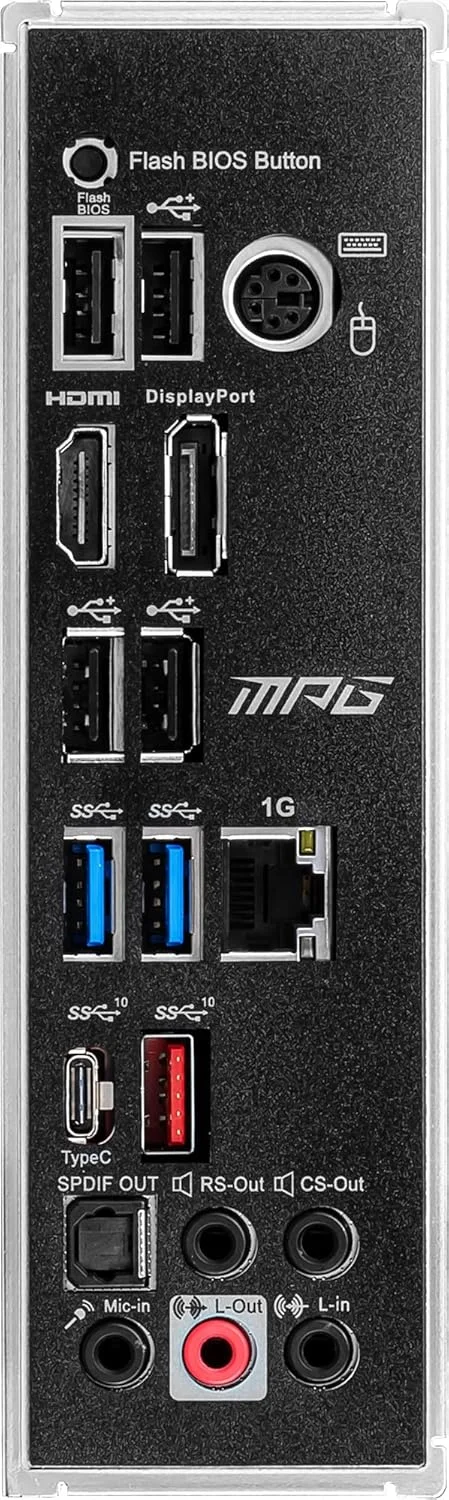 مادربرد ام اس آی MPG B550 GAMING PLUS/A ATX [چیپست AMD B550] پردازنده های سری Ryzen 5000 مدل MB5873