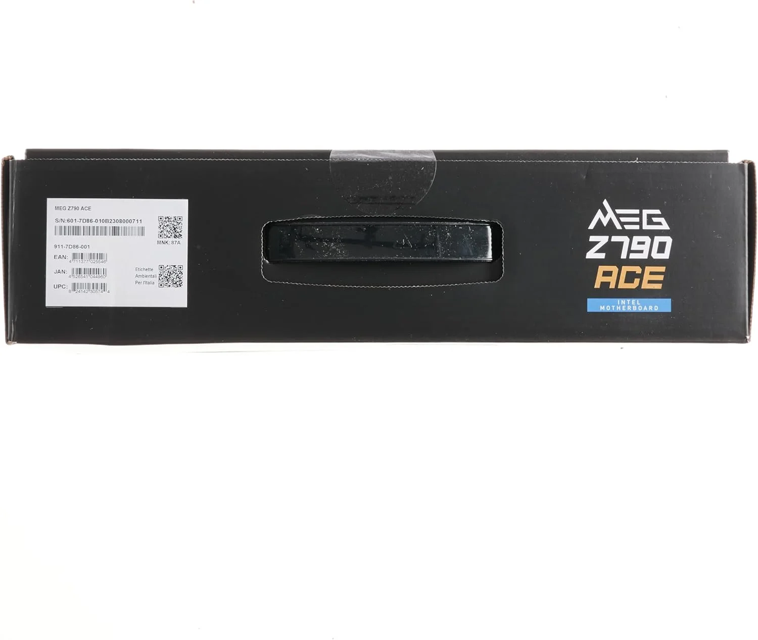 مادربرد MSI MEG Z790 ACE E-ATX - پشتیبانی از پردازندههای نسل 12/13 اینتل، LGA 1700، DDR5 Boost (7800+MHz/OC)، 2x PCIe 5.0 x16، 1x PCIe 4.0 x16، 1 x M.2 Gen5، 4 x M.2 Gen4، LAN 2.5Gbps، Wi-Fi 6E مادربرد MSI MEG Z790 ACE E-ATX - پشتیبانی از پردازندههای نسل 12/13 اینتل، LGA 1700، DDR5 Boost (7800+MHz/OC)، 2x PCIe 5.0 x16، 1x PCIe 4.0 x16، 1 x M.2 Gen5، 4 x M.2 Gen4، LAN 2.5Gbps، Wi-Fi 6E