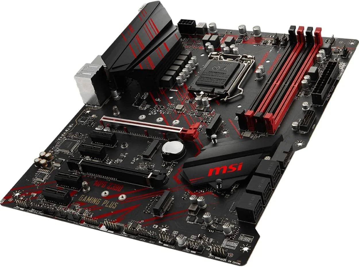 مادربرد MSI MPG Z390 Gaming Plus LGA1151 (نسل 8 و 9 اینتل) M.2 USB 3.1 Gen 2 DDR4 HDMI DVI CFX ATX Z390 مادربرد MSI MPG Z390 Gaming Plus LGA1151 (نسل 8 و 9 اینتل) M.2 USB 3.1 Gen 2 DDR4 HDMI DVI CFX ATX Z390