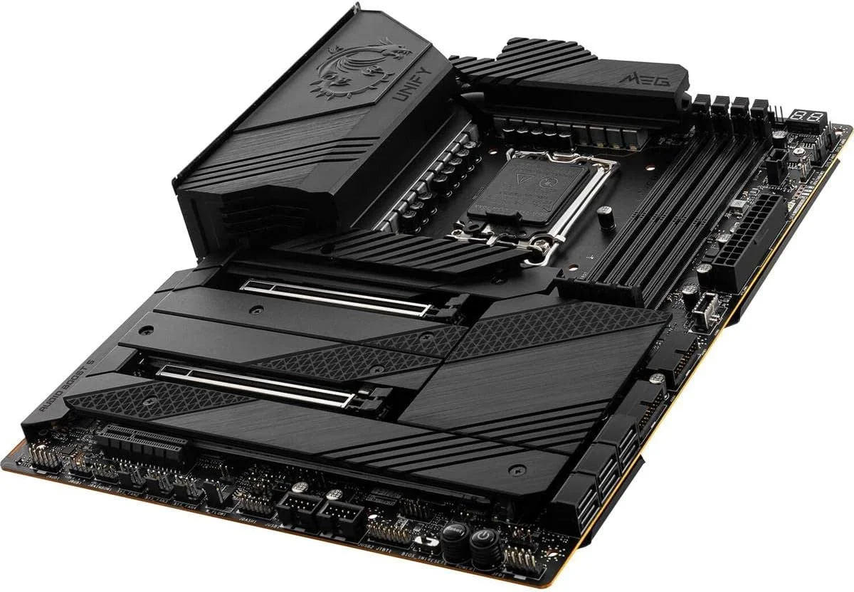 مادربرد گیمینگ MSI MEG Z690 Unify (ATX، نسل دوازدهم پردازنده Intel Core، سوکت LGA 1700، DDR5، PCIe 5، Dual 2.5G LAN، اسلات های M.2، Wi-Fi 6E)